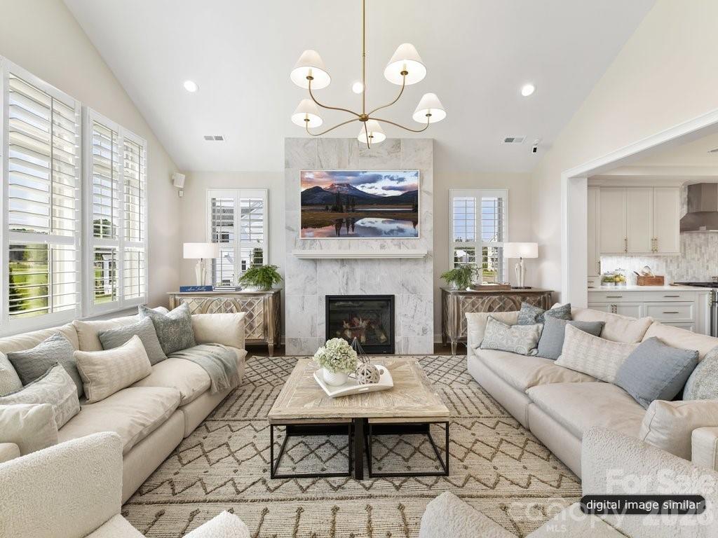 Great Living Room - 6535 Cashion Road, Huntersville