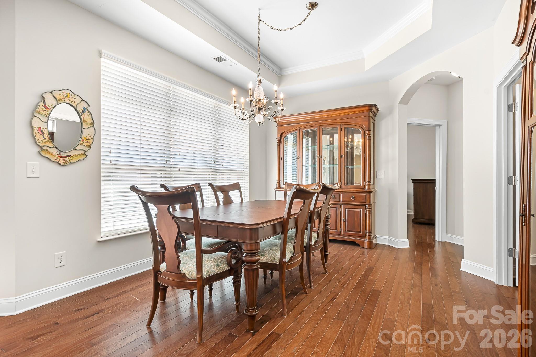 Lovely Dining Area - 127 Brawley Point Circle, Mooresville