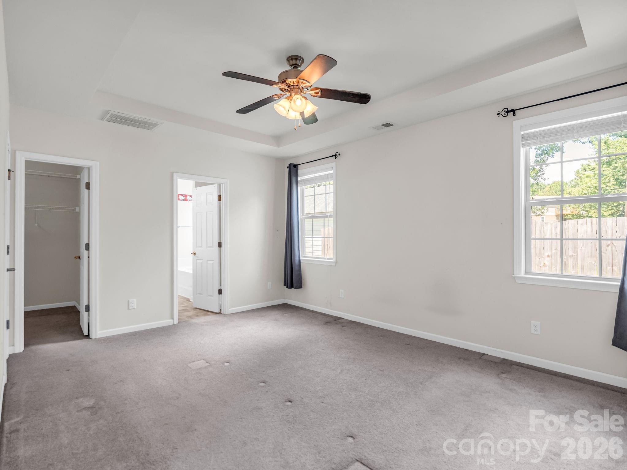 primary bedroom - 198 N River Road, Fletcher