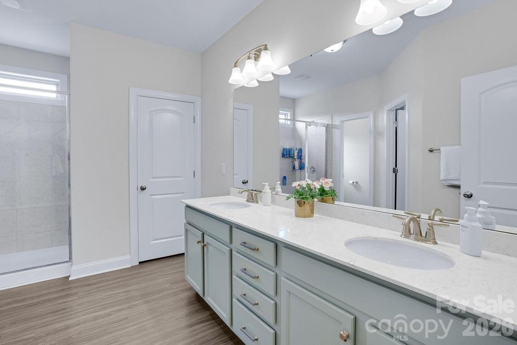 PRIMARY BATHRM/ LG SHOWER/ LINEN CL. - 3332 Katherine Taylor Court, Monroe