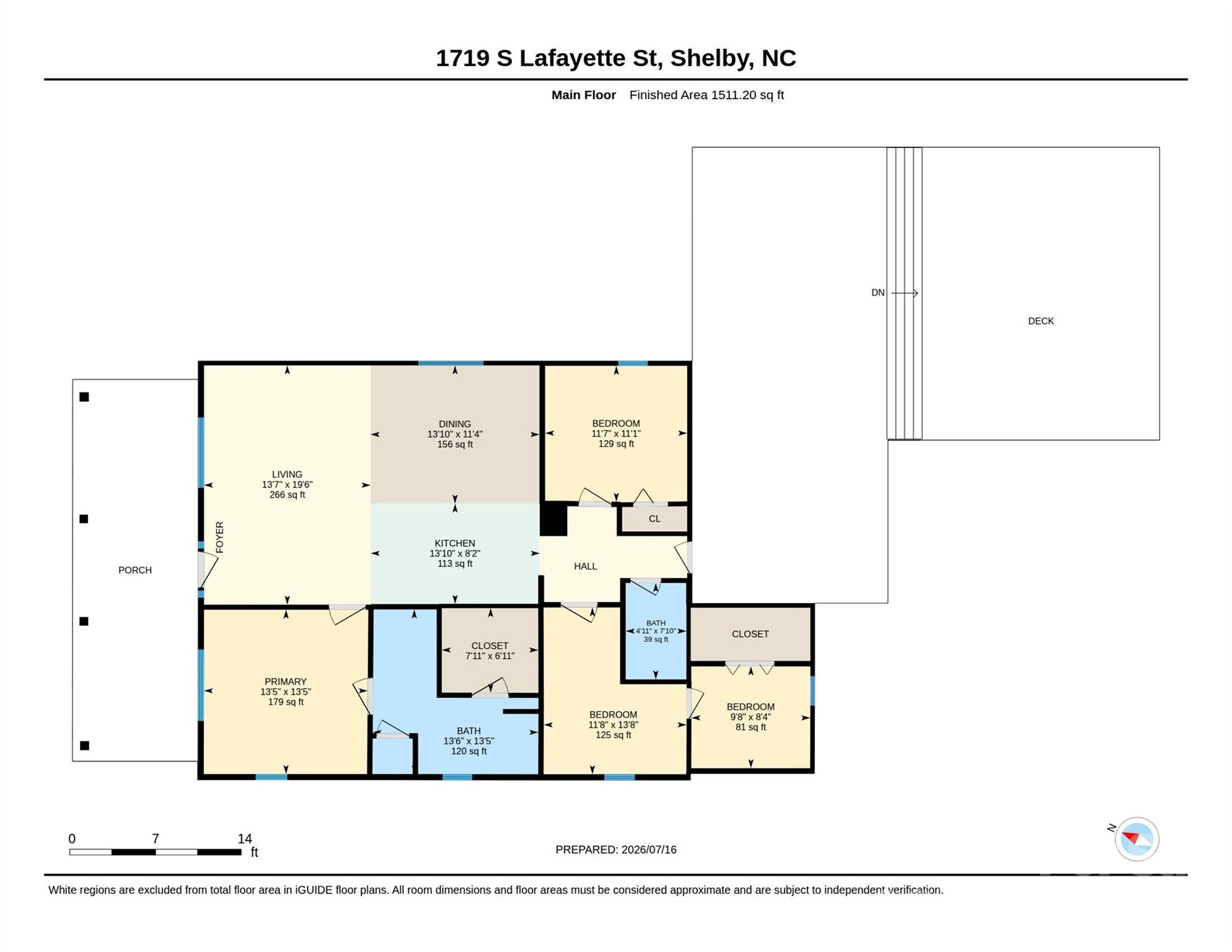 Single Family Residence at 1719 S Lafayette Street, Shelby, photo 44 of 44