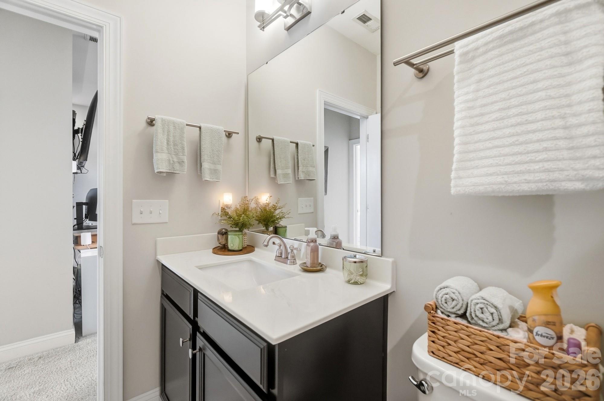 Full Bath Upstairs - 6217 Hove Road, Mint Hill