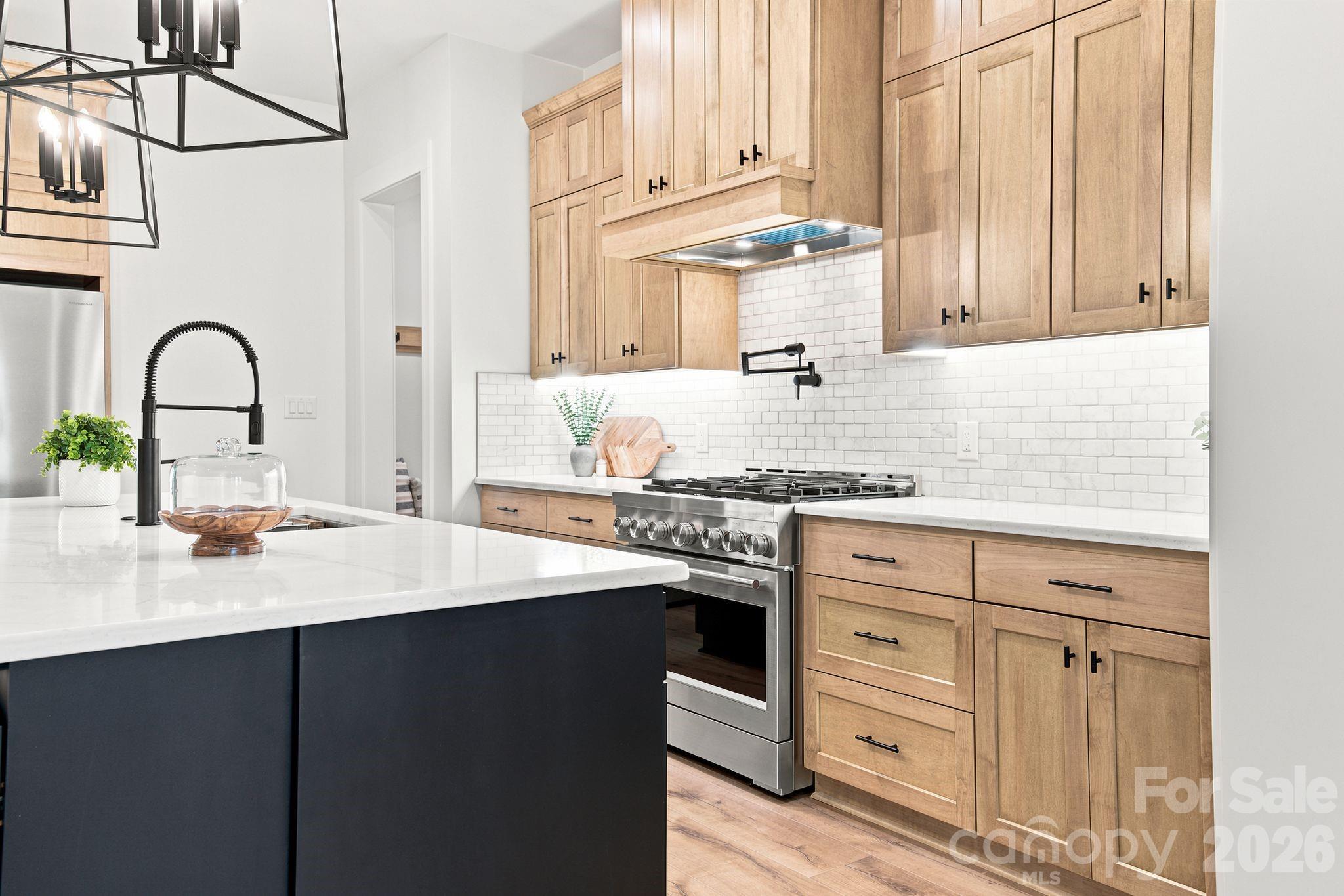 Larger Island & Beautiful Quartz Countertops - 121 Juniper Road, Mooresville