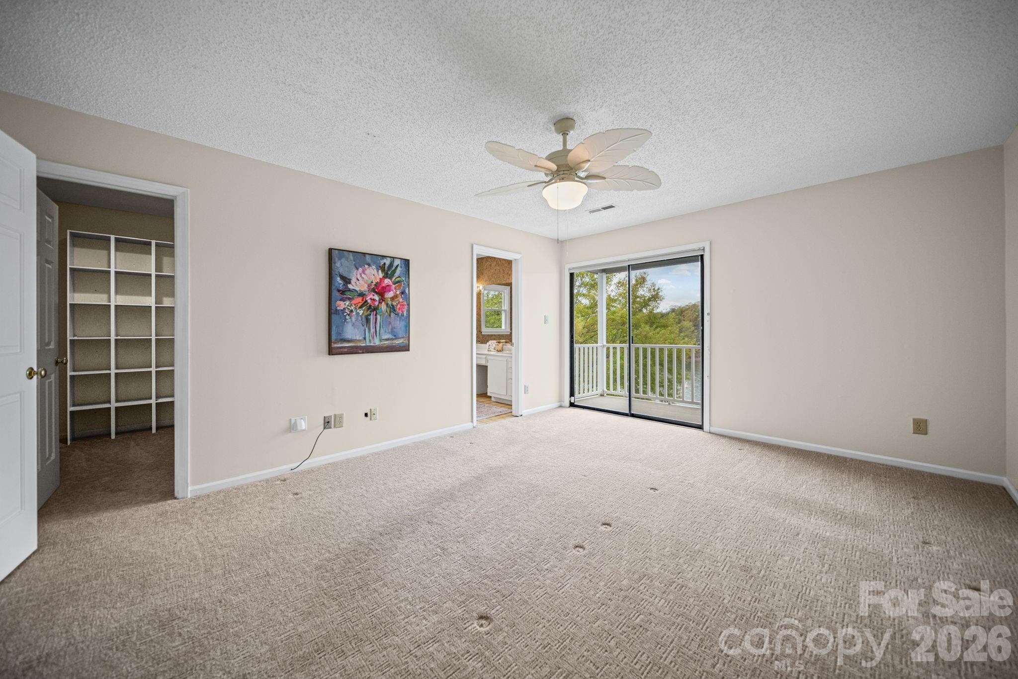 Primary Suite with Private Balcony - 529 Catspaw Road, Statesville