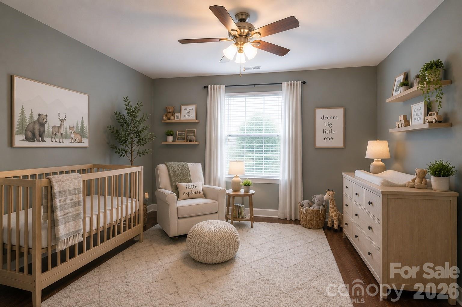 Bedroom 2 Virtually Staged - 2134 Gillette Drive, Clover