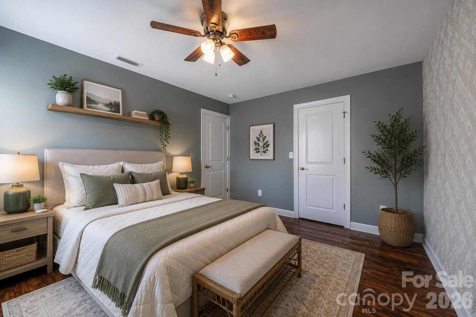 Bedroom 3 Virtually Staged - 2134 Gillette Drive, Clover