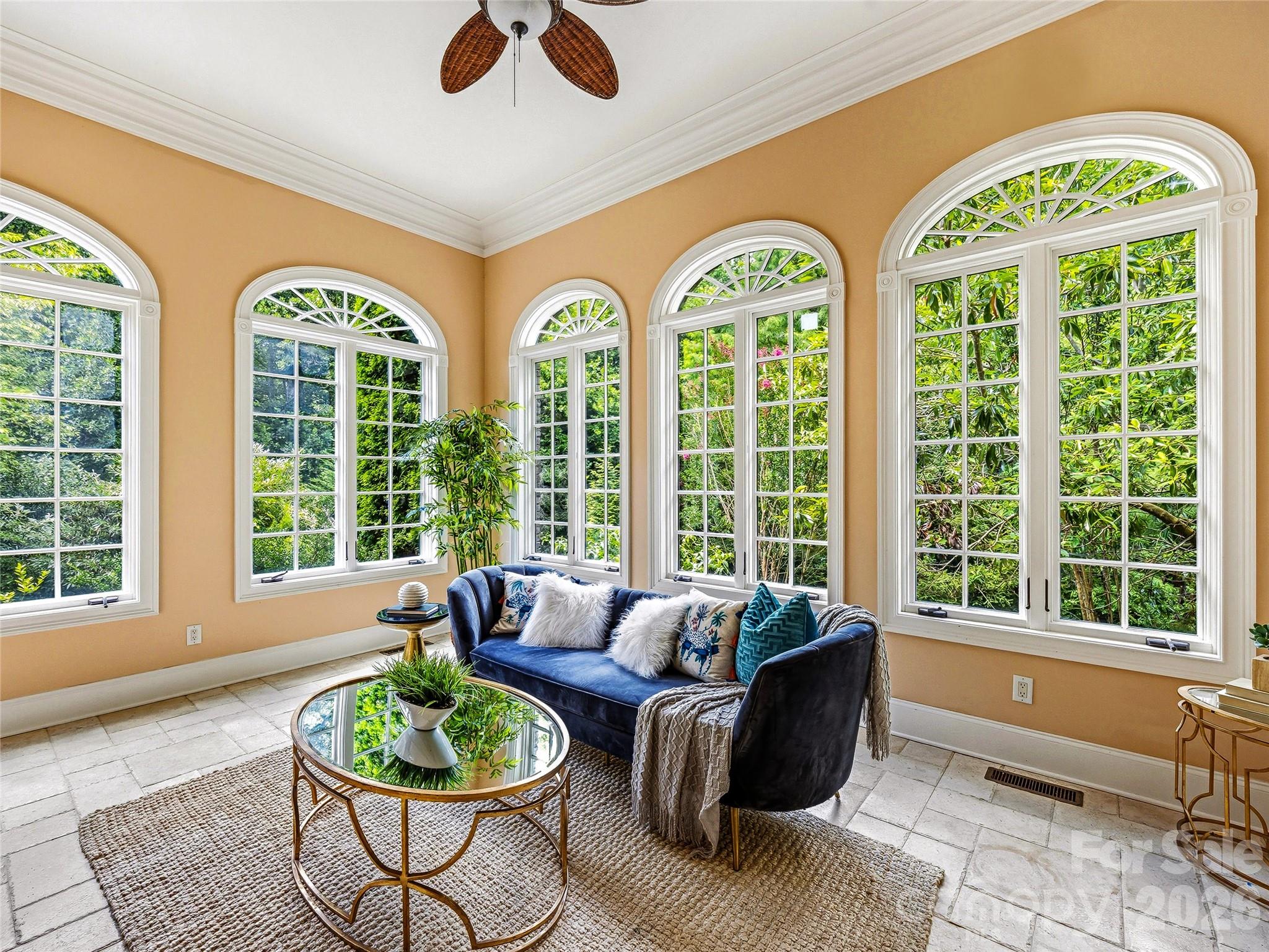 Conservatory Where the outside becomes part of the architecture. Natural light, all day, every day. - 150 Rainbow View Drive, Fletcher