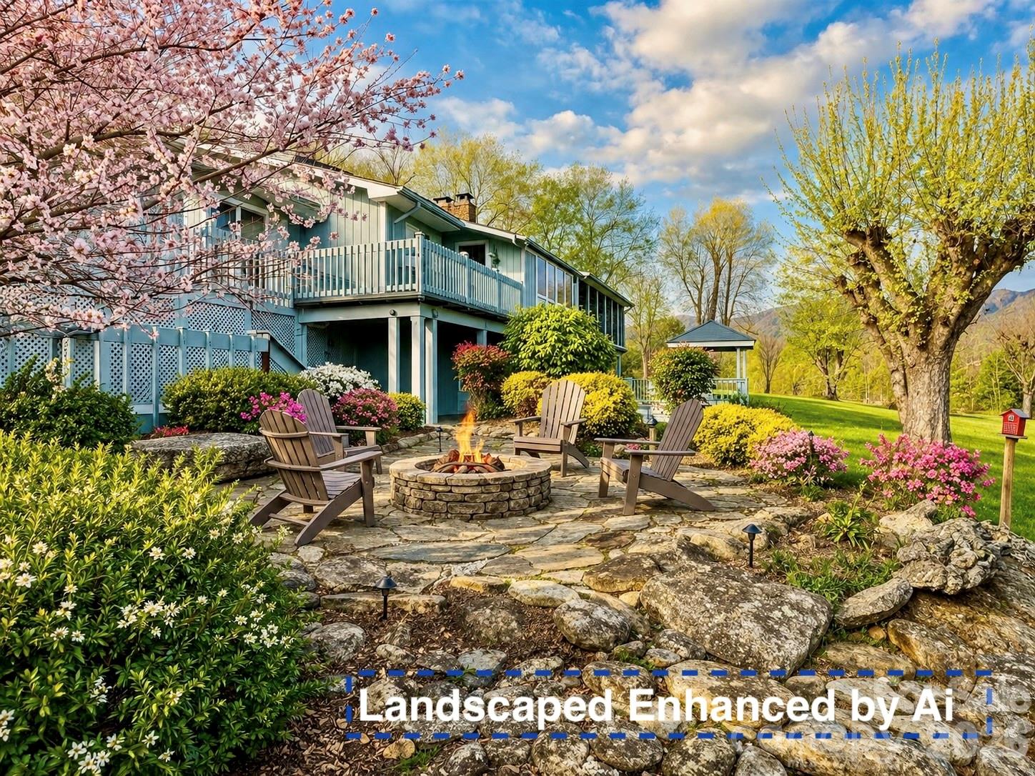 Ai enhanced - with springtime setting - 220 Grand View Lane, Burnsville