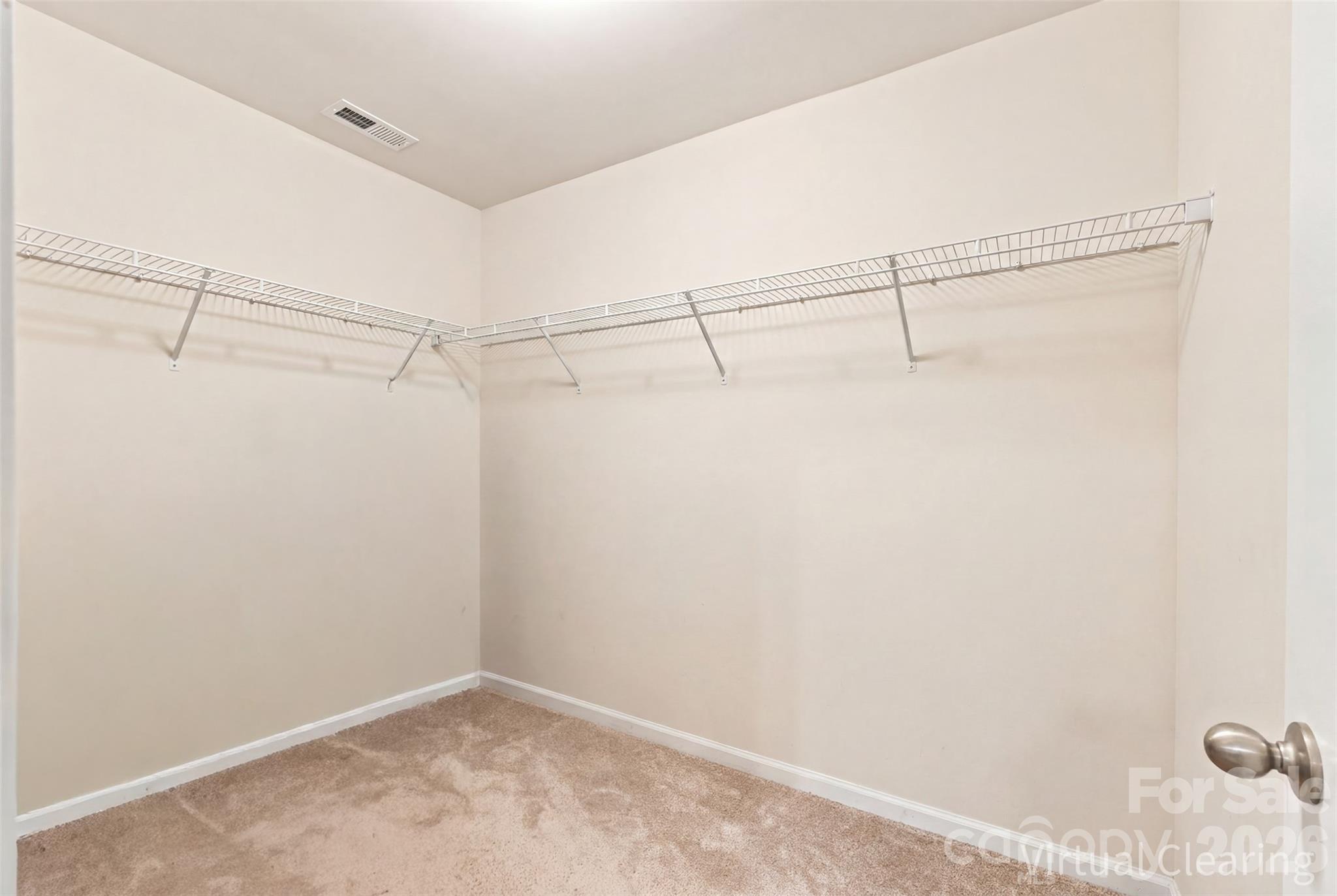 Primary Closet Cleared - 347 Kennebel Place, Fort Mill