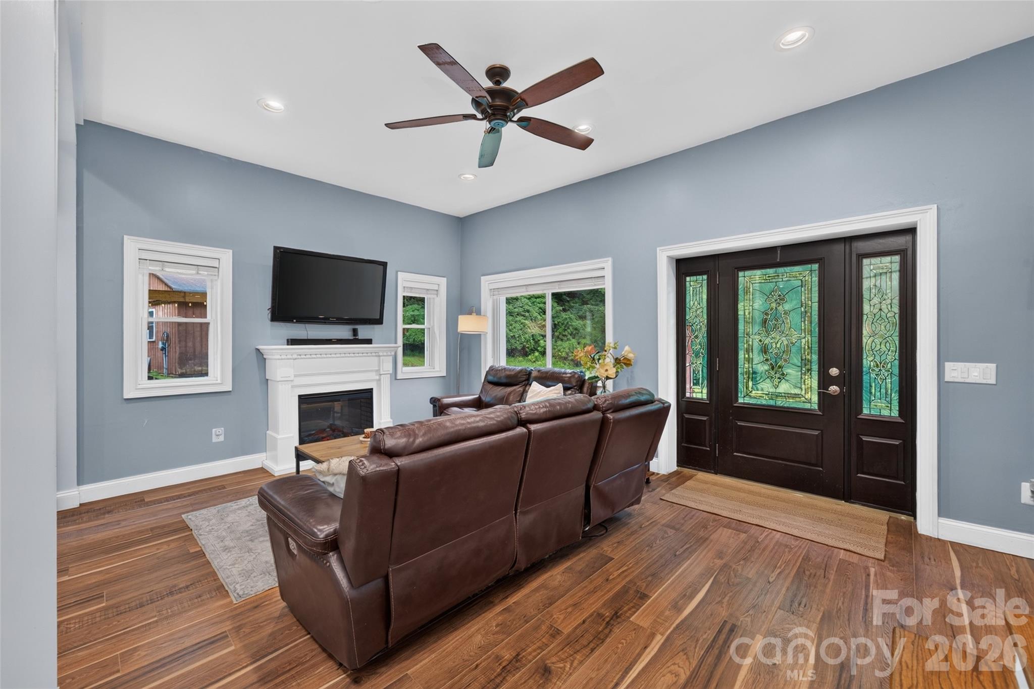 Single Family Residence at 3882 New Leicester Highway, Leicester, photo 9 of 41