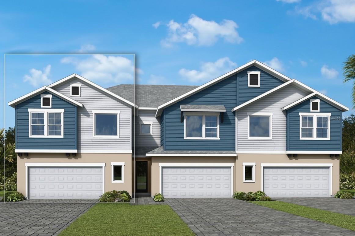 Front Exterior Rendering **Paint Colors May Vary - 10736 OAK BEND DR, PARRISH