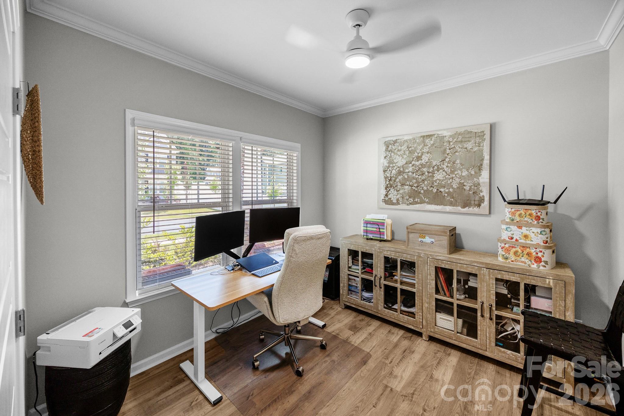 Office to your left as you enter the home - 5080 Mooreland Oaks Way, Mount Holly