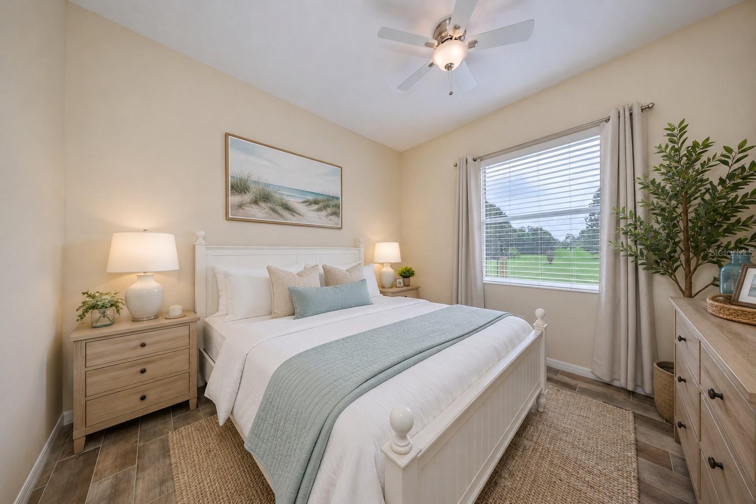 vitually staged 2nd guest bedroom - 17706 BRIDLEWOOD CT, PARRISH