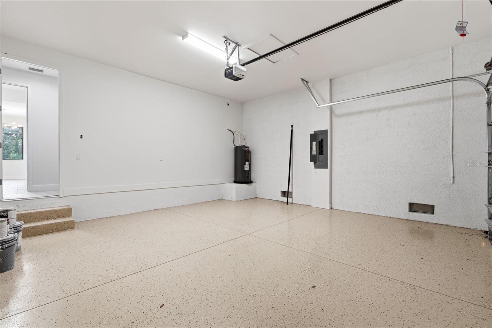 Two-Car Garage with Durable Epoxy Flooring - 14319 ALLENSWORTH AVE, PORT CHARLOTTE