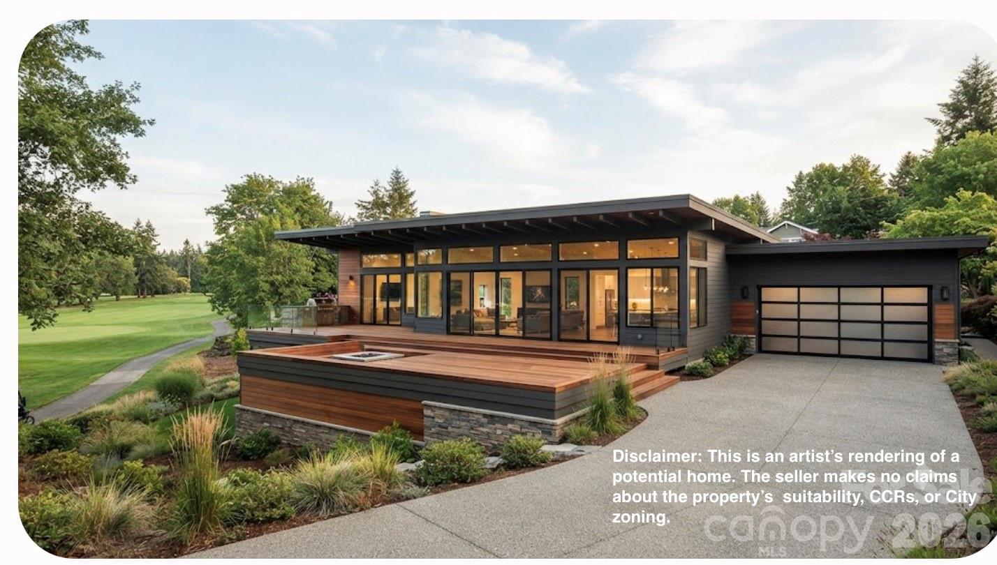 Disclaimer: This is an artist's rendering of a potential home. The seller makes no claims about the property's suitability, CCRs, or City zoning. - 330 Pinewood Lane, Rock Hill