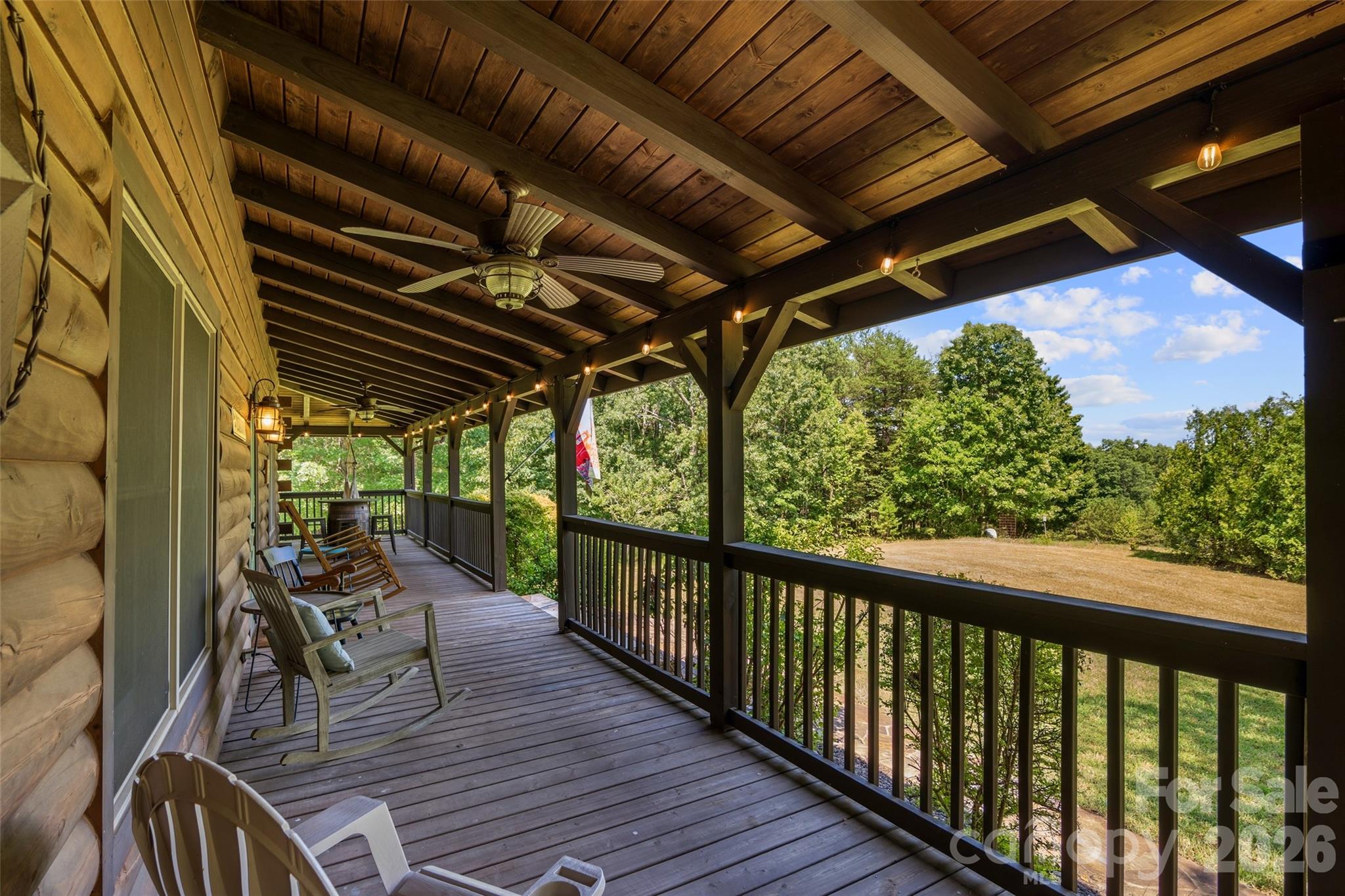Plenty of room to entertain, play games on the lawn, or just chill after a long day's work! - 4551 Lake Adger Parkway, Mill Spring