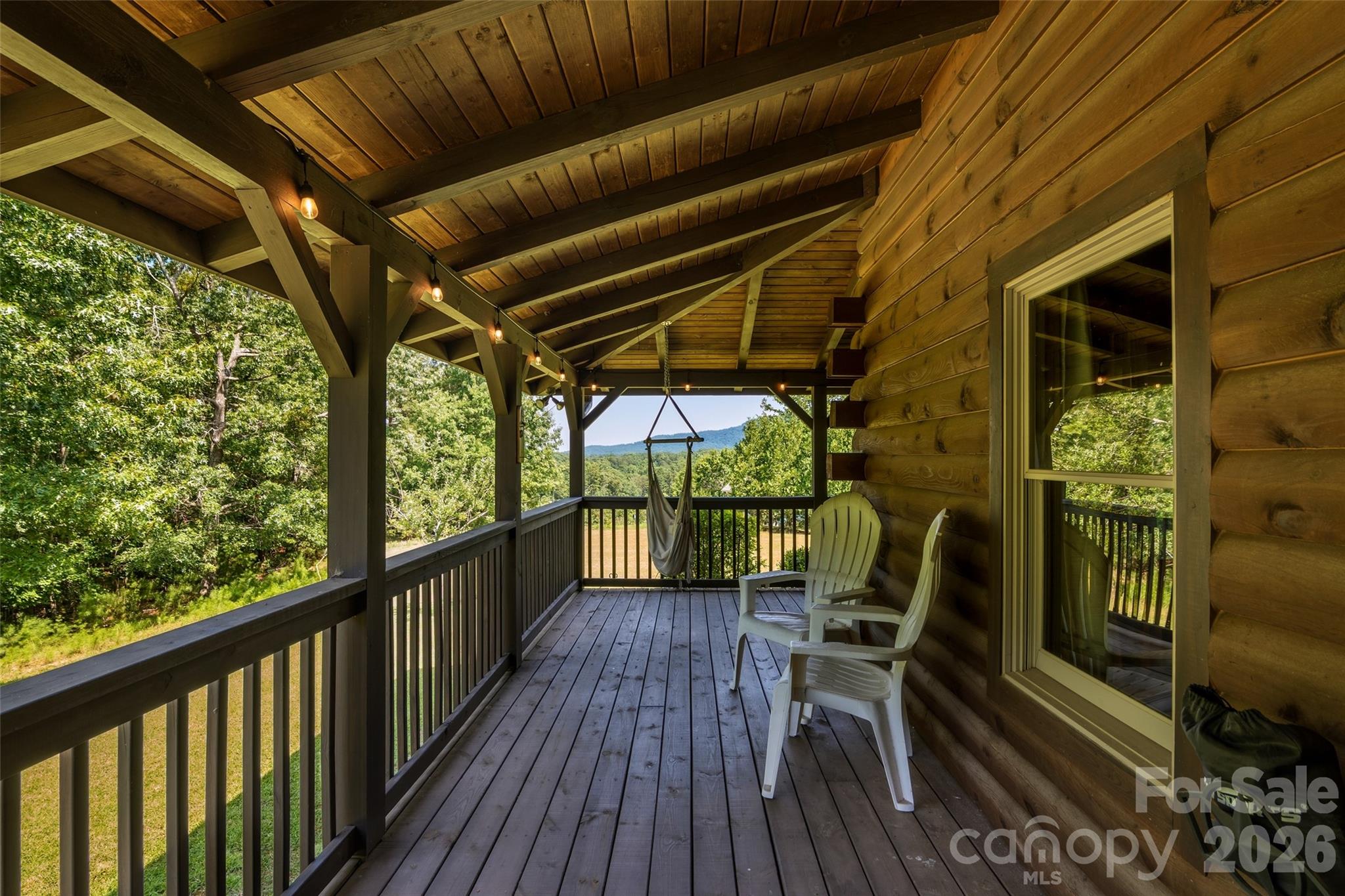 Mountain View from Porch - 4551 Lake Adger Parkway, Mill Spring