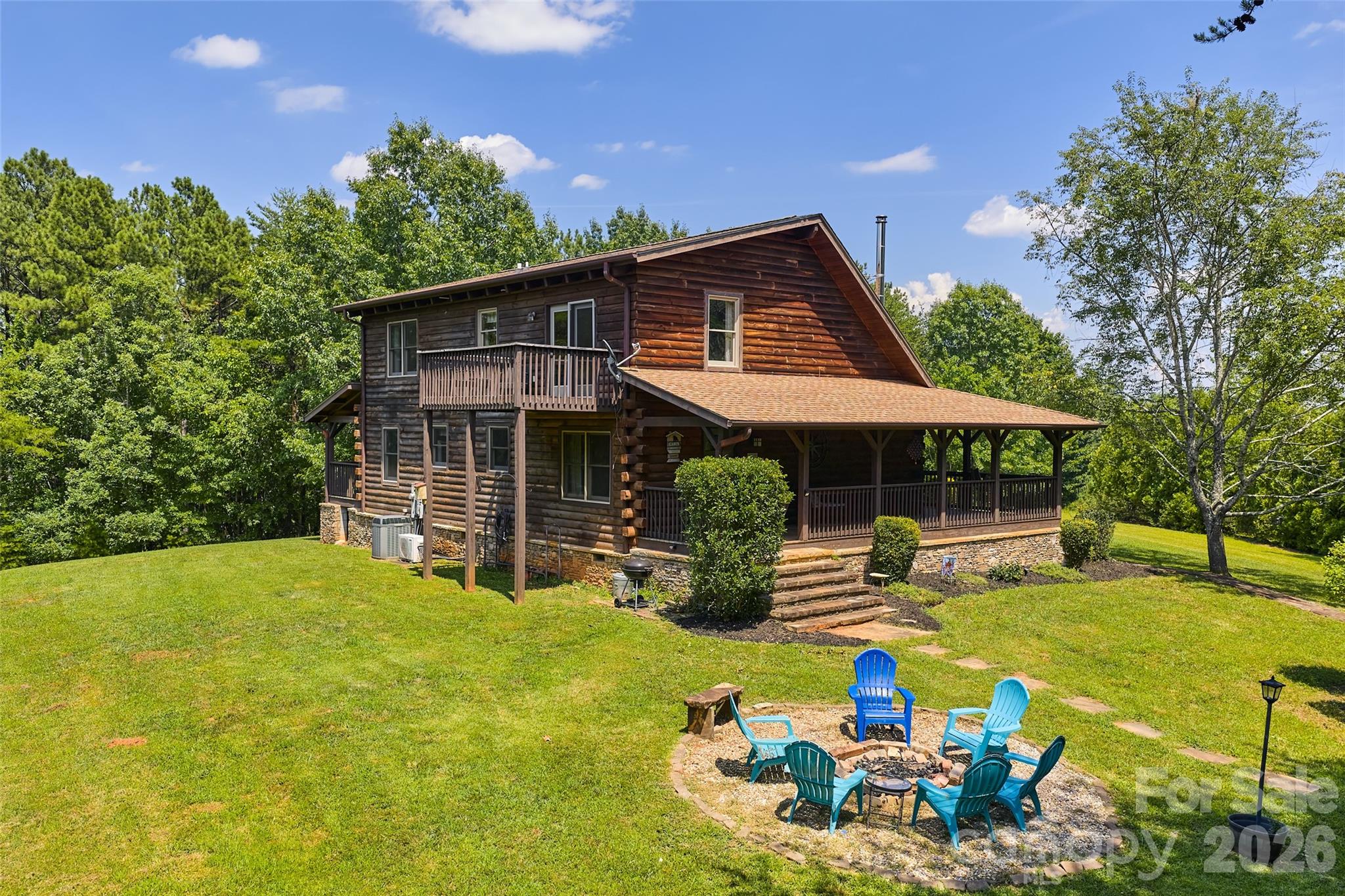 Side and Rear View - 4551 Lake Adger Parkway, Mill Spring