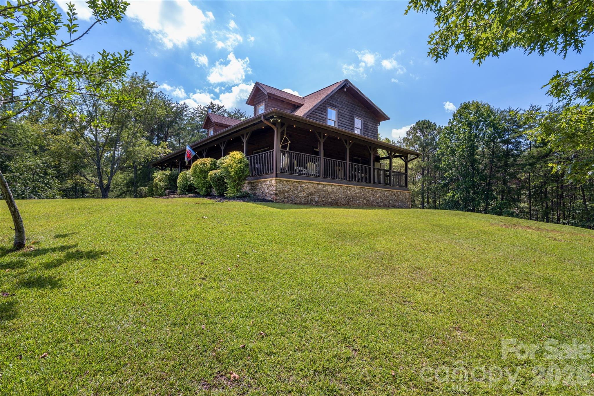 Front and Right side view - 4551 Lake Adger Parkway, Mill Spring