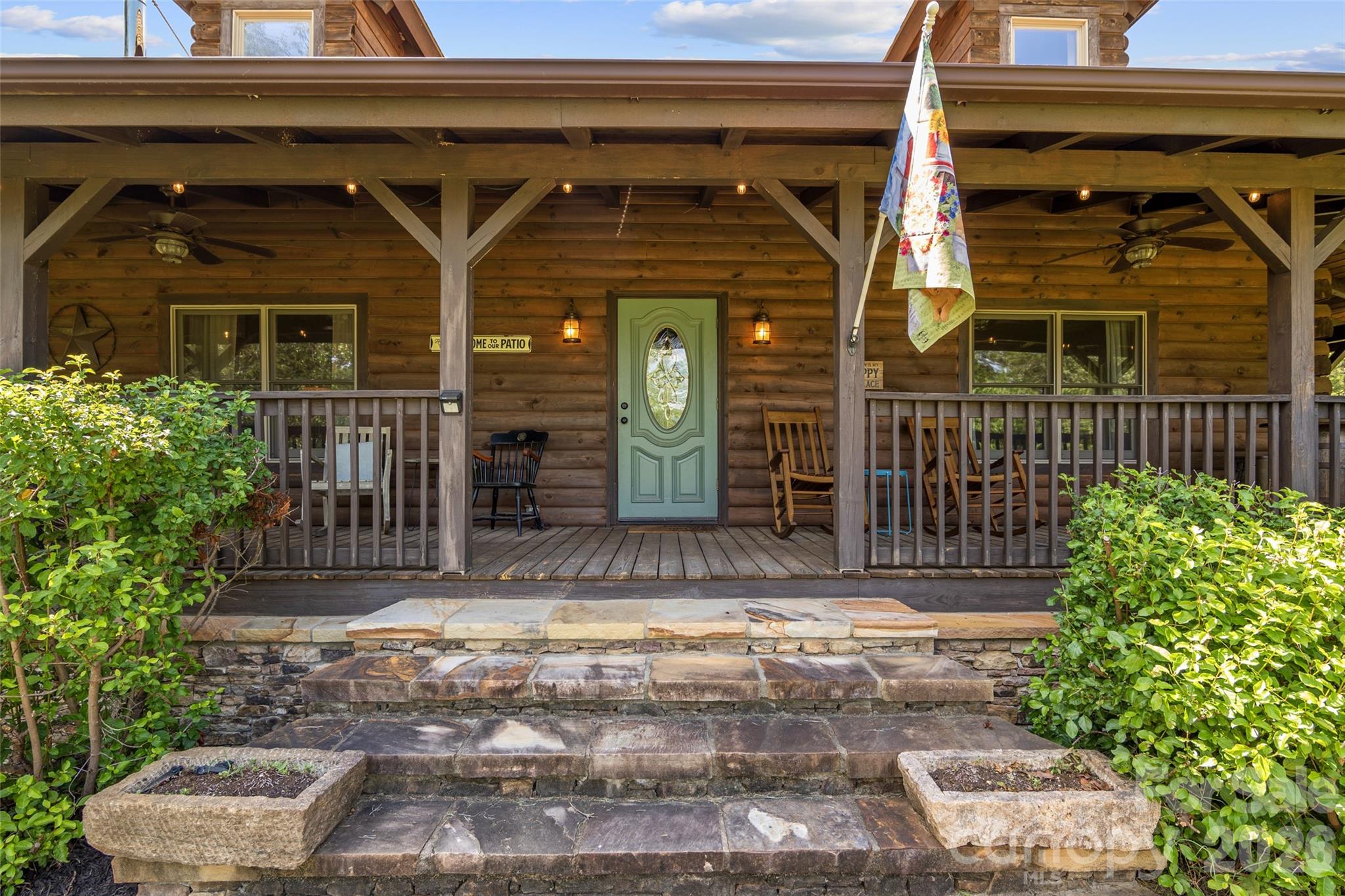 Enjoy having a front porch that most people can only dream about! - 4551 Lake Adger Parkway, Mill Spring