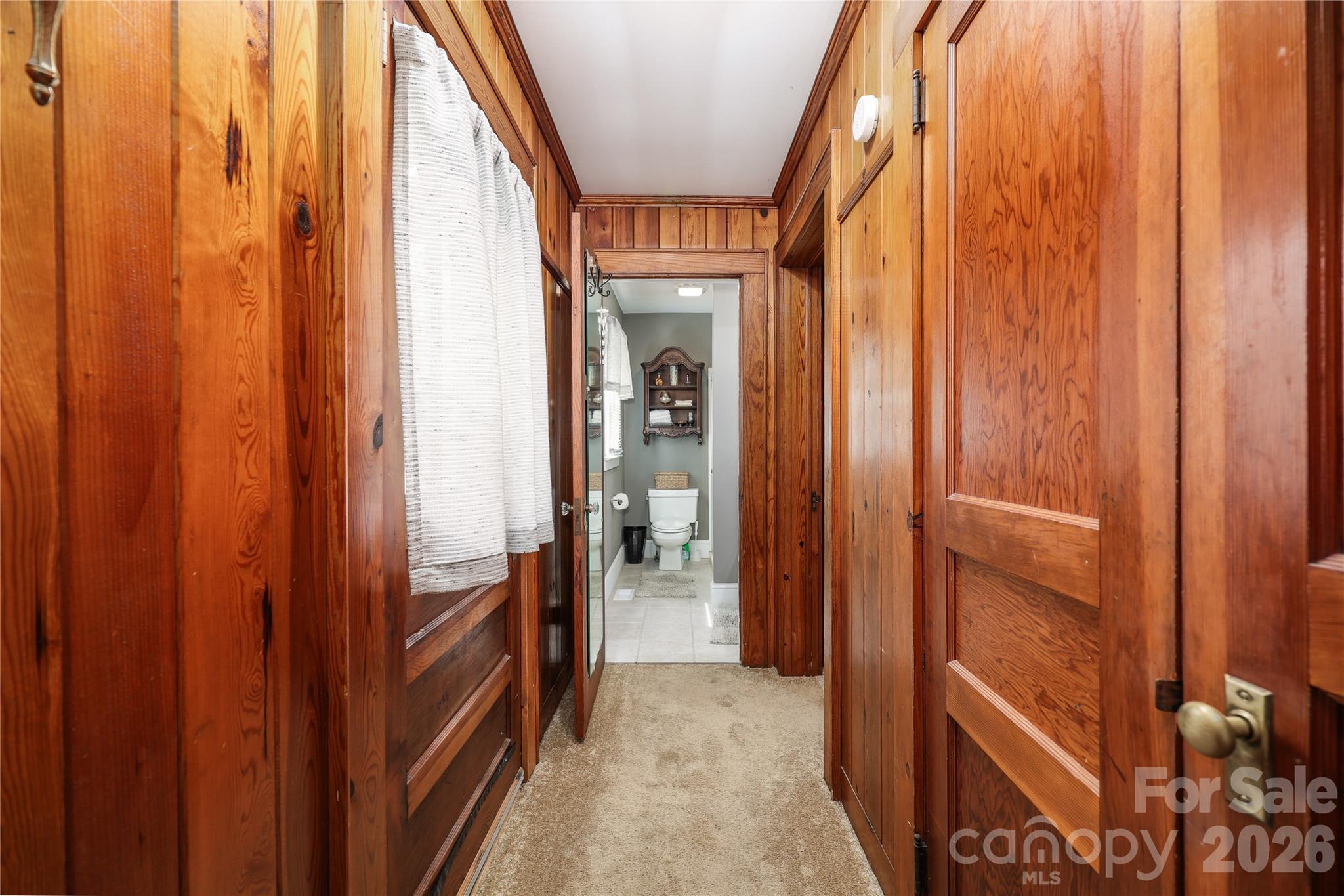 Hallway to Bedroom and bath with separate entrance - 271 N Main Street, Denton
