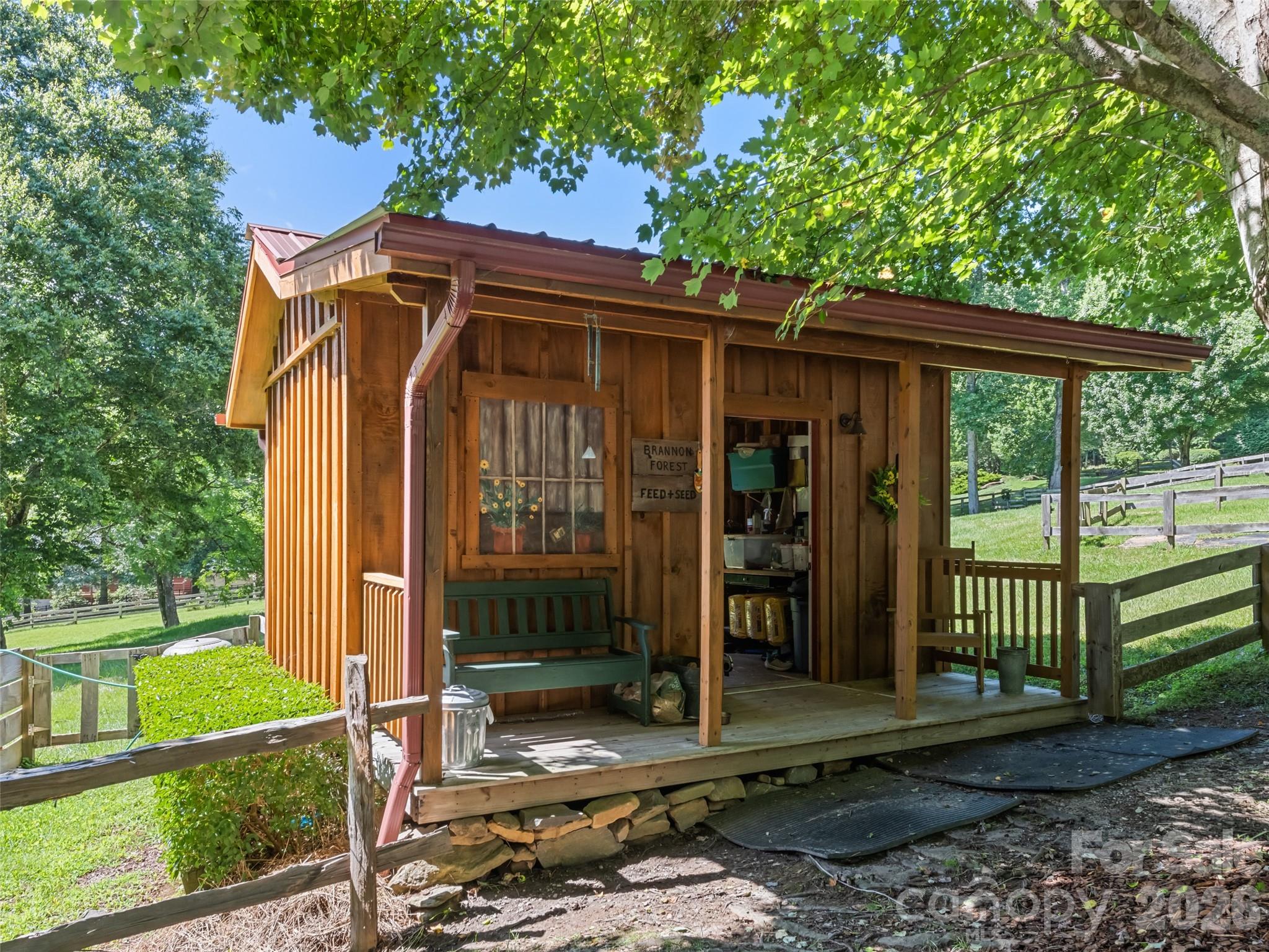 Community Garden Shed - 612 Brannon Forest Drive, Waynesville