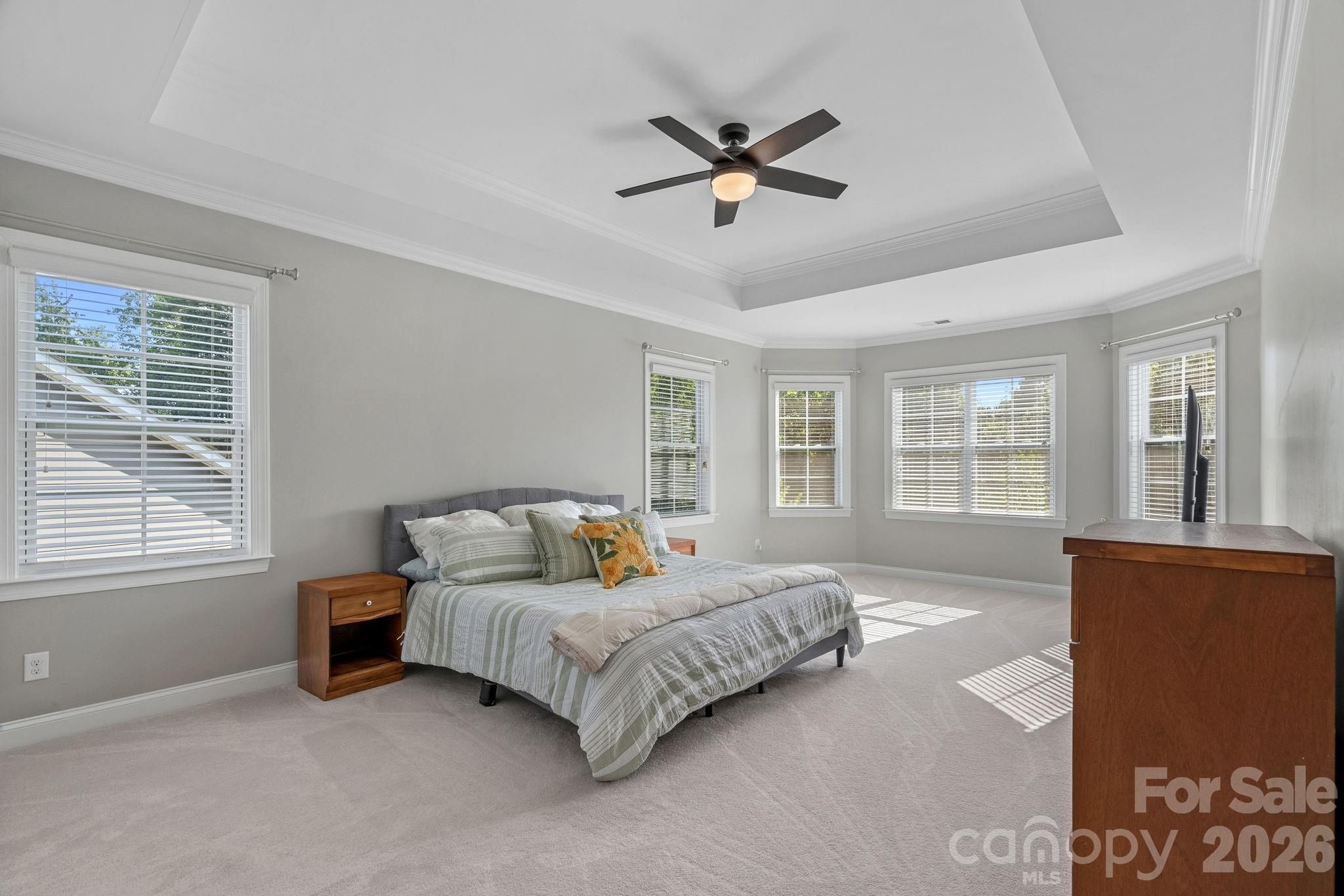 Large primary bedroom - 13147 Union Square Drive, Huntersville