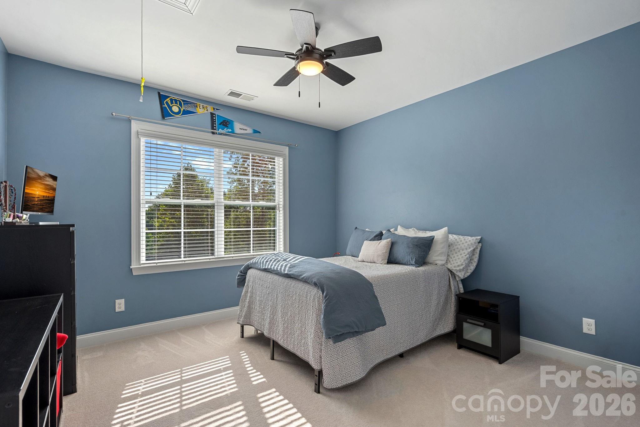 Bedroom 3 on upper level - 13147 Union Square Drive, Huntersville