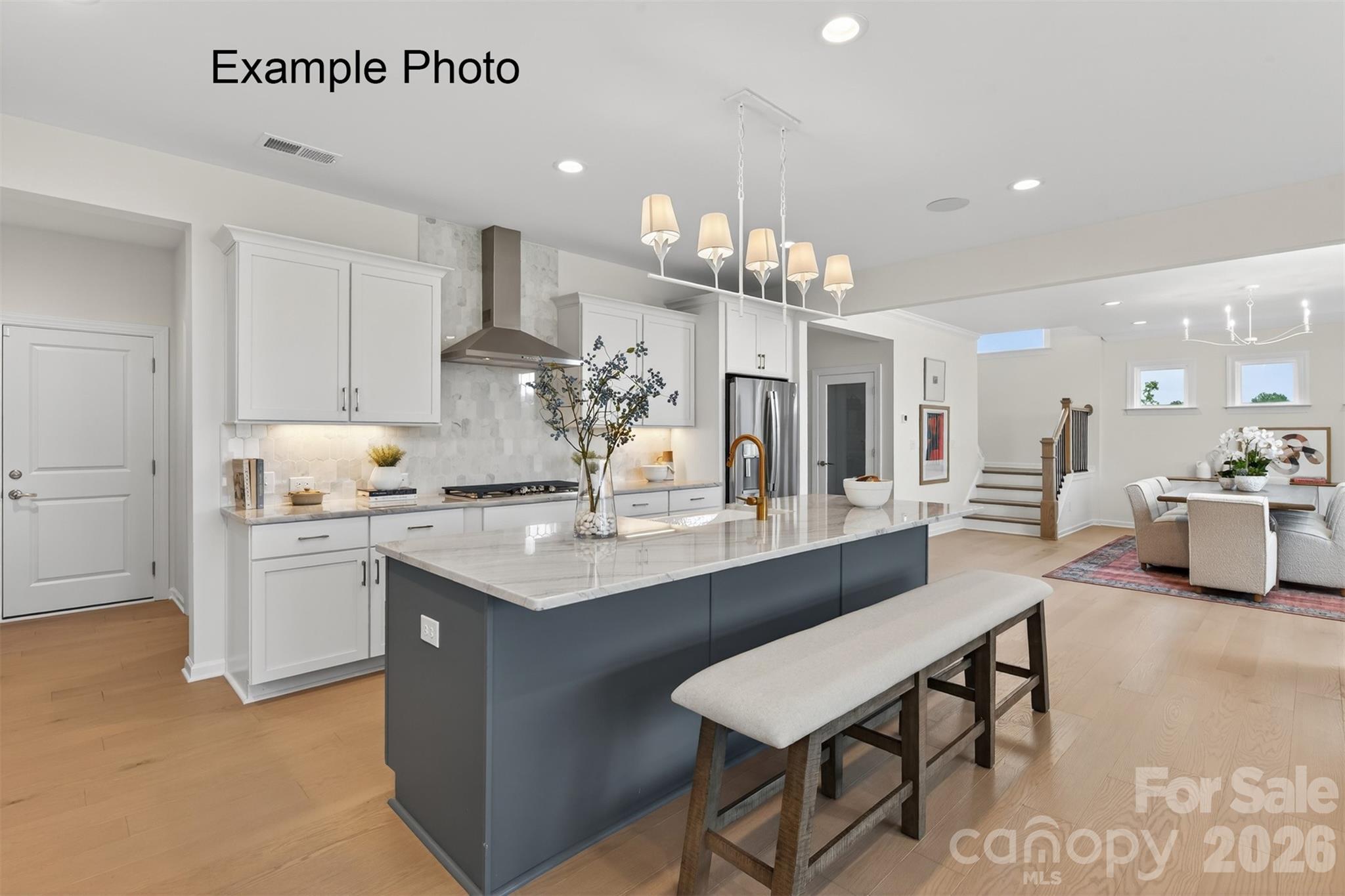 Example Photo - Kitchen/Dining Room - 4800 Glen Stripe Drive, Indian Trail