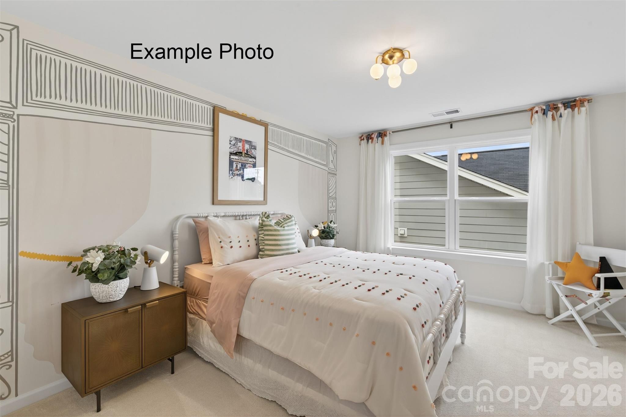 Example Photo - Bedroom 2 - 4800 Glen Stripe Drive, Indian Trail