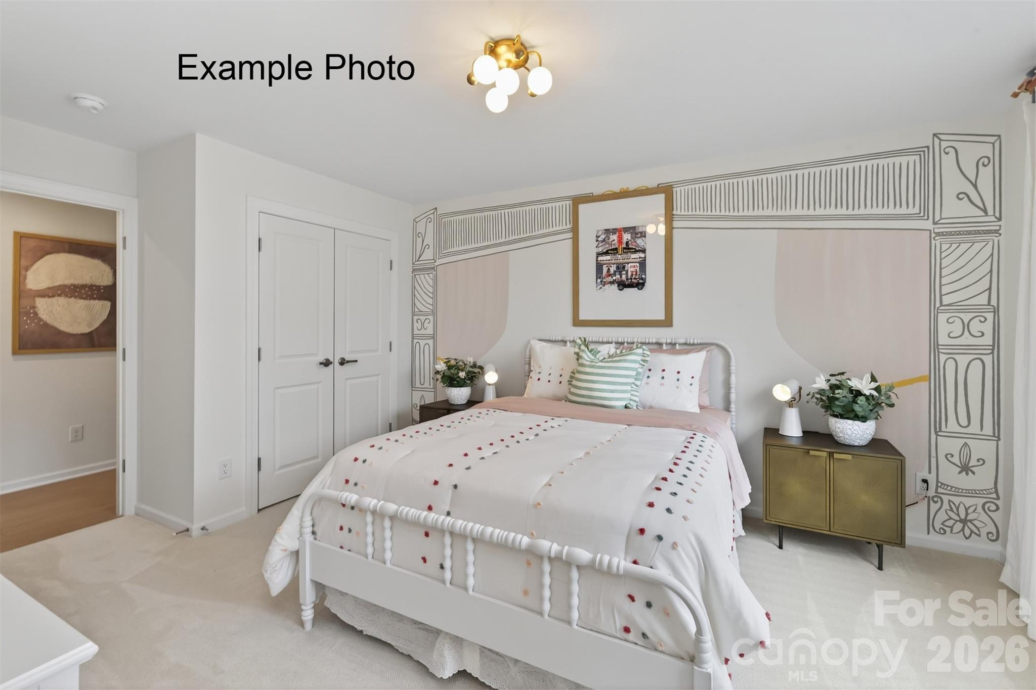 Example Photo - Bedroom 2 - 4800 Glen Stripe Drive, Indian Trail