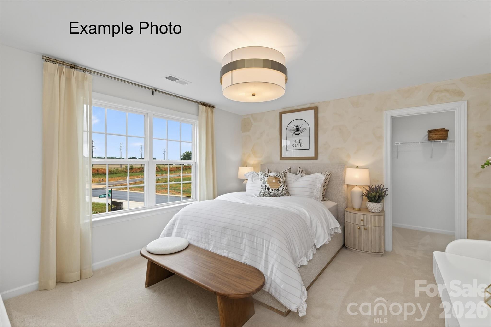 Example Photo - Bedroom 3 - 4800 Glen Stripe Drive, Indian Trail