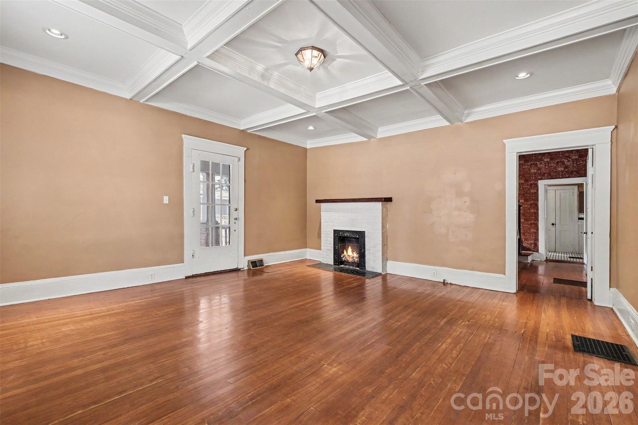 Living Room - 75 Cabarrus Avenue, Concord