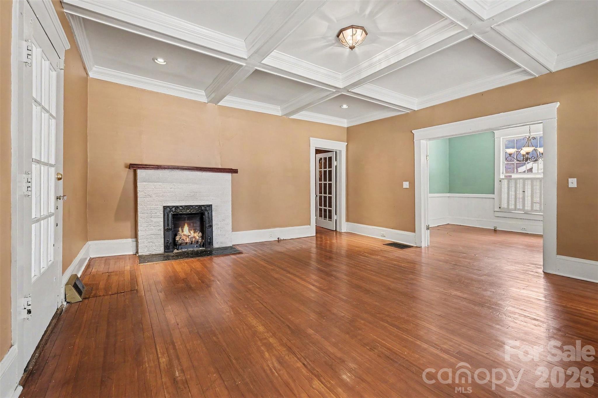 Living Room - 75 Cabarrus Avenue, Concord