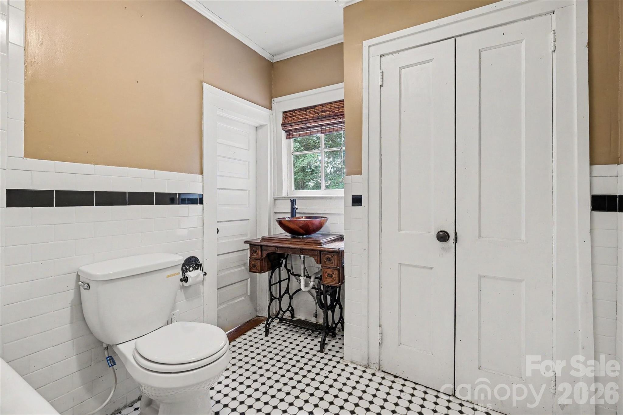 Bathroom Downstairs - 75 Cabarrus Avenue, Concord