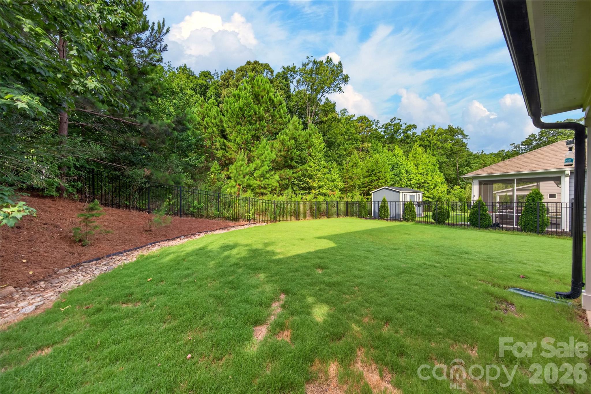 Fenced Backyard - 1879 Felts Parkway, Fort Mill