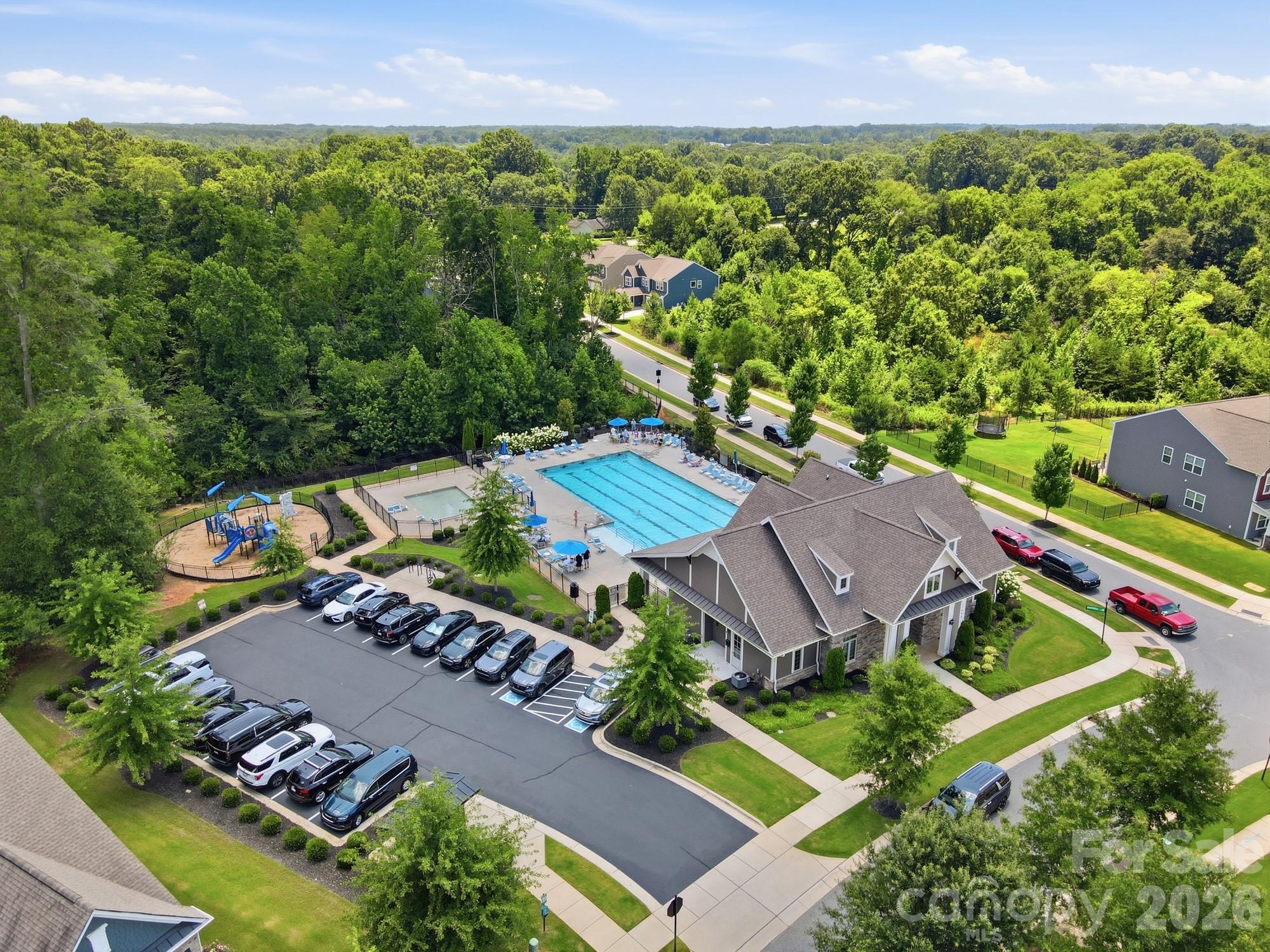 Arrington Community pool and club house - 9815 Caledenia Drive, Huntersville