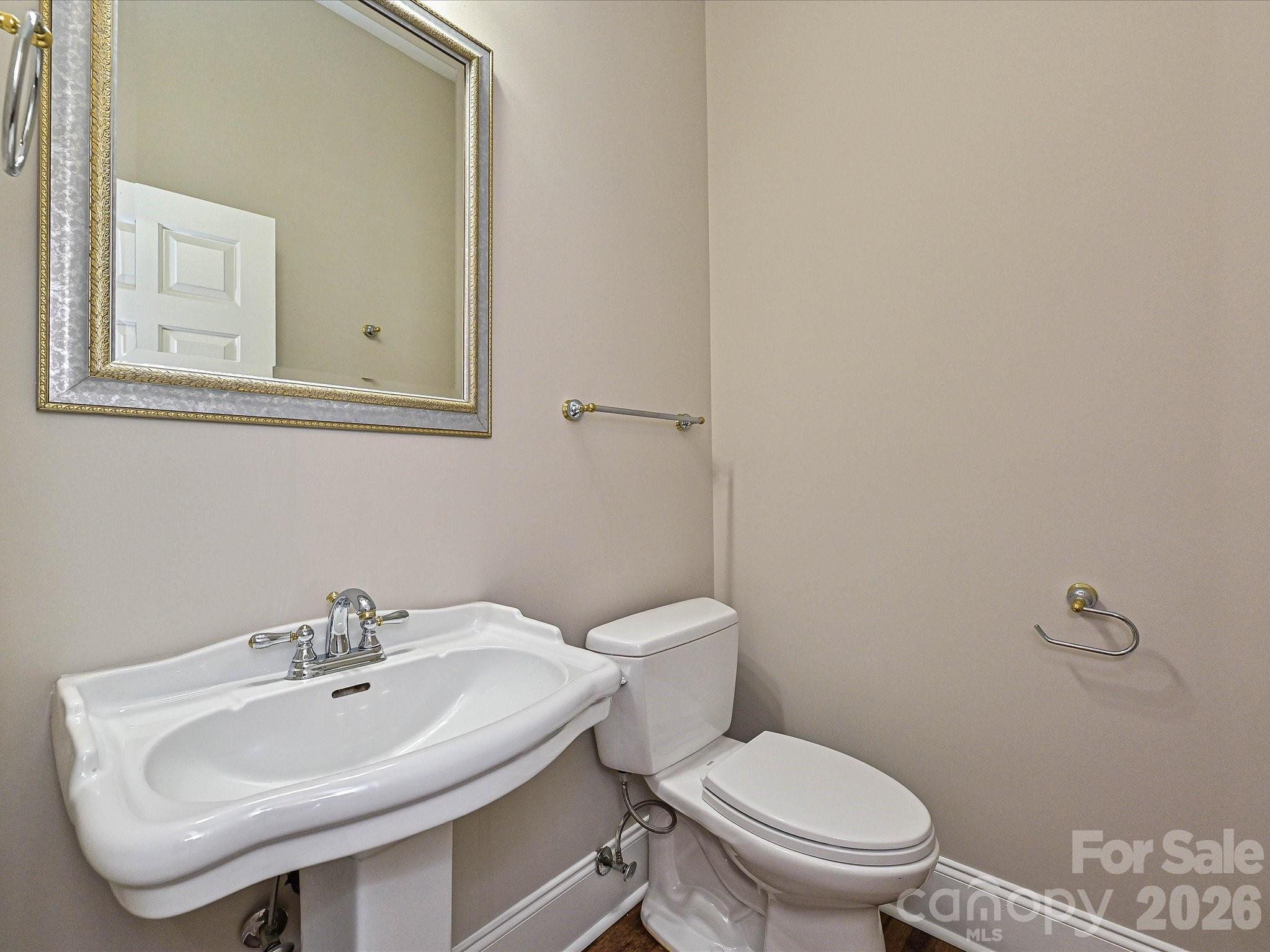 Downstairs Powder Bath off Foyer - 2354 Perry Road, Denver