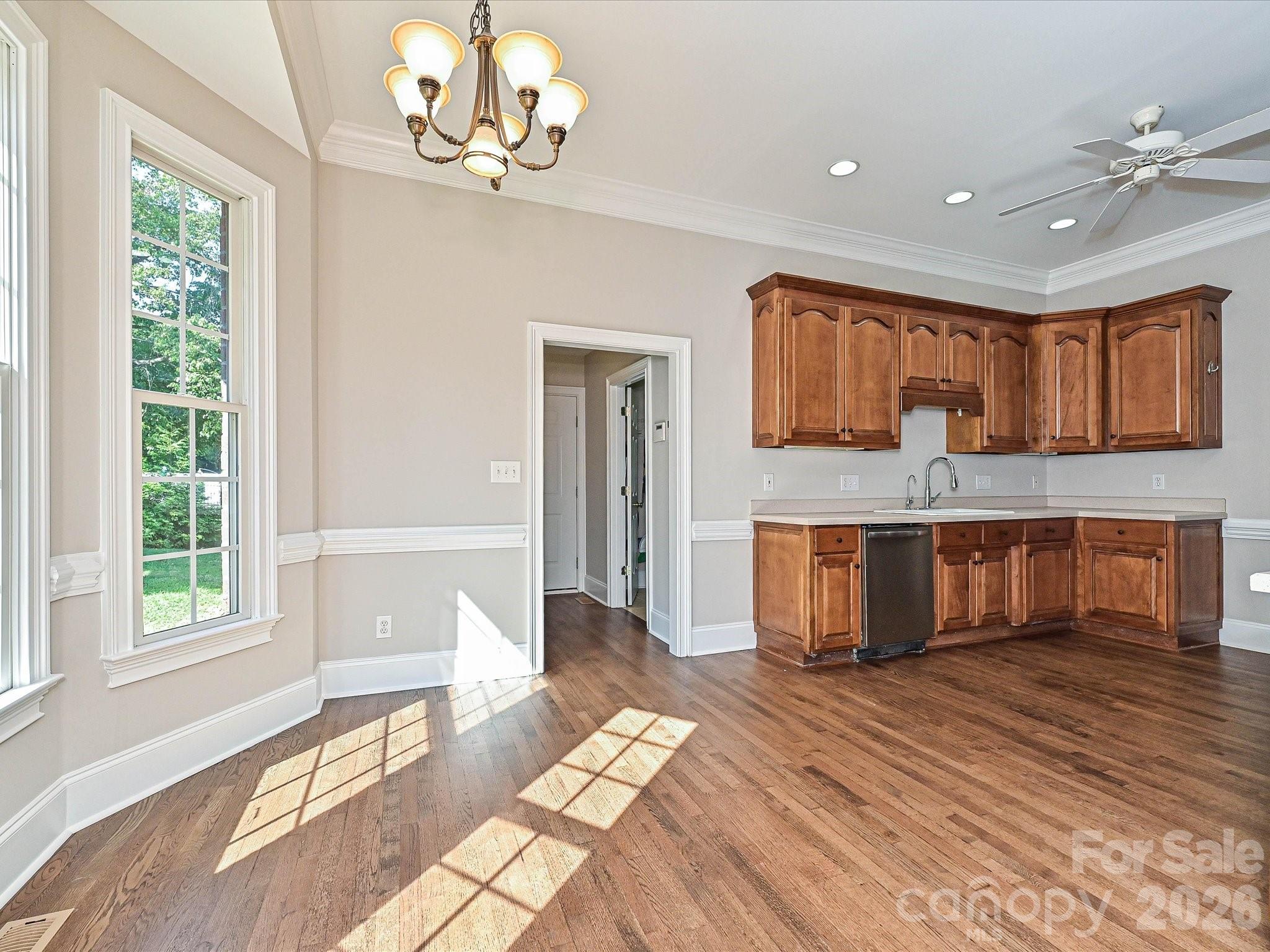 Breakfast area overlooking backyard - 2354 Perry Road, Denver