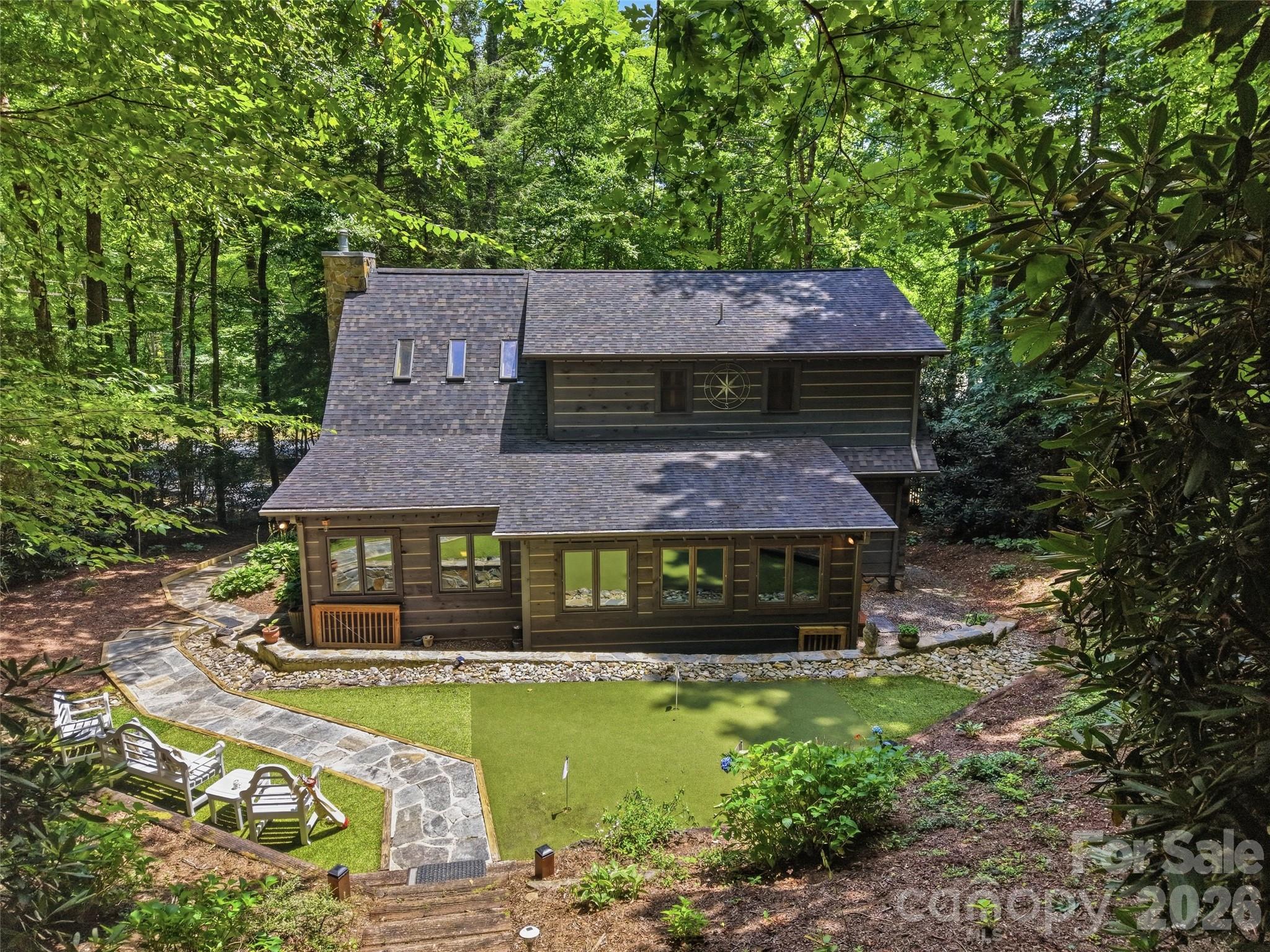 Single Family Residence at 6 Laurel Branch Drive, Black Mountain, photo 2 of 48