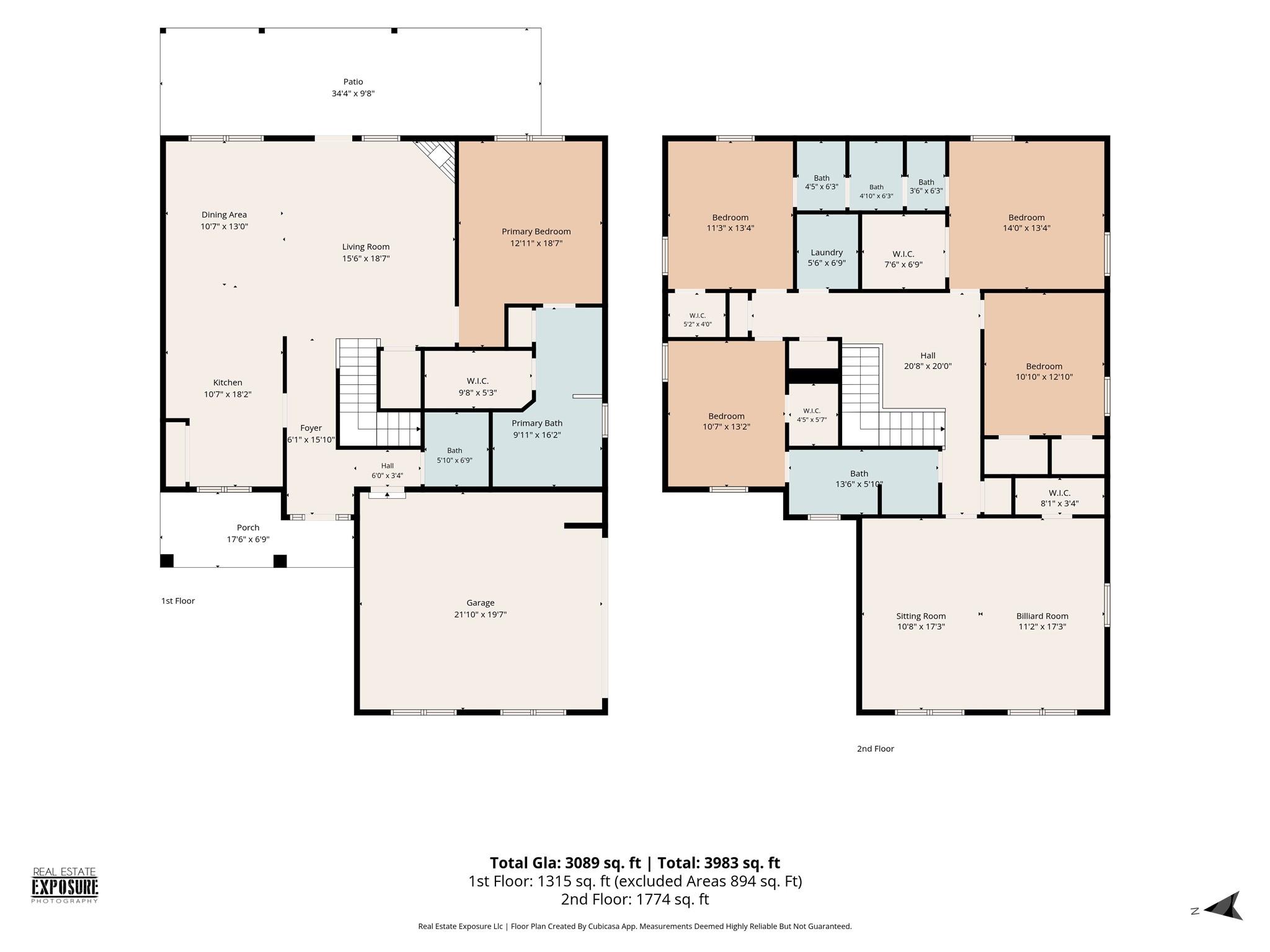 Floor plan - 835 Estuary Court, Rock Hill