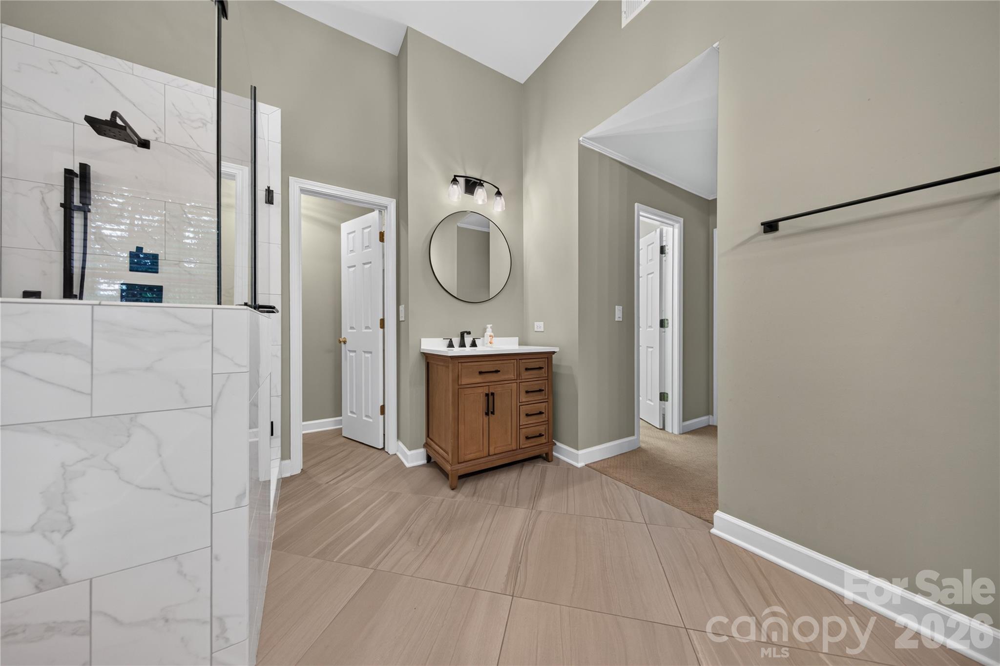 Primary Ensuite Bathroom - 2615 Providence Hills Drive, Matthews