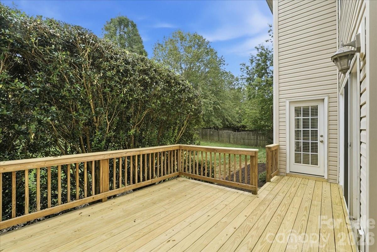 New deck - 6055 Latta Springs Circle, Huntersville