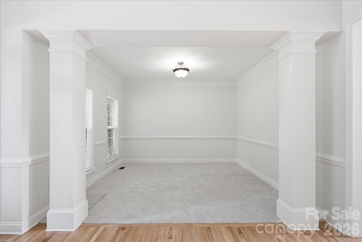Living room/flex area, new carpet - 6055 Latta Springs Circle, Huntersville