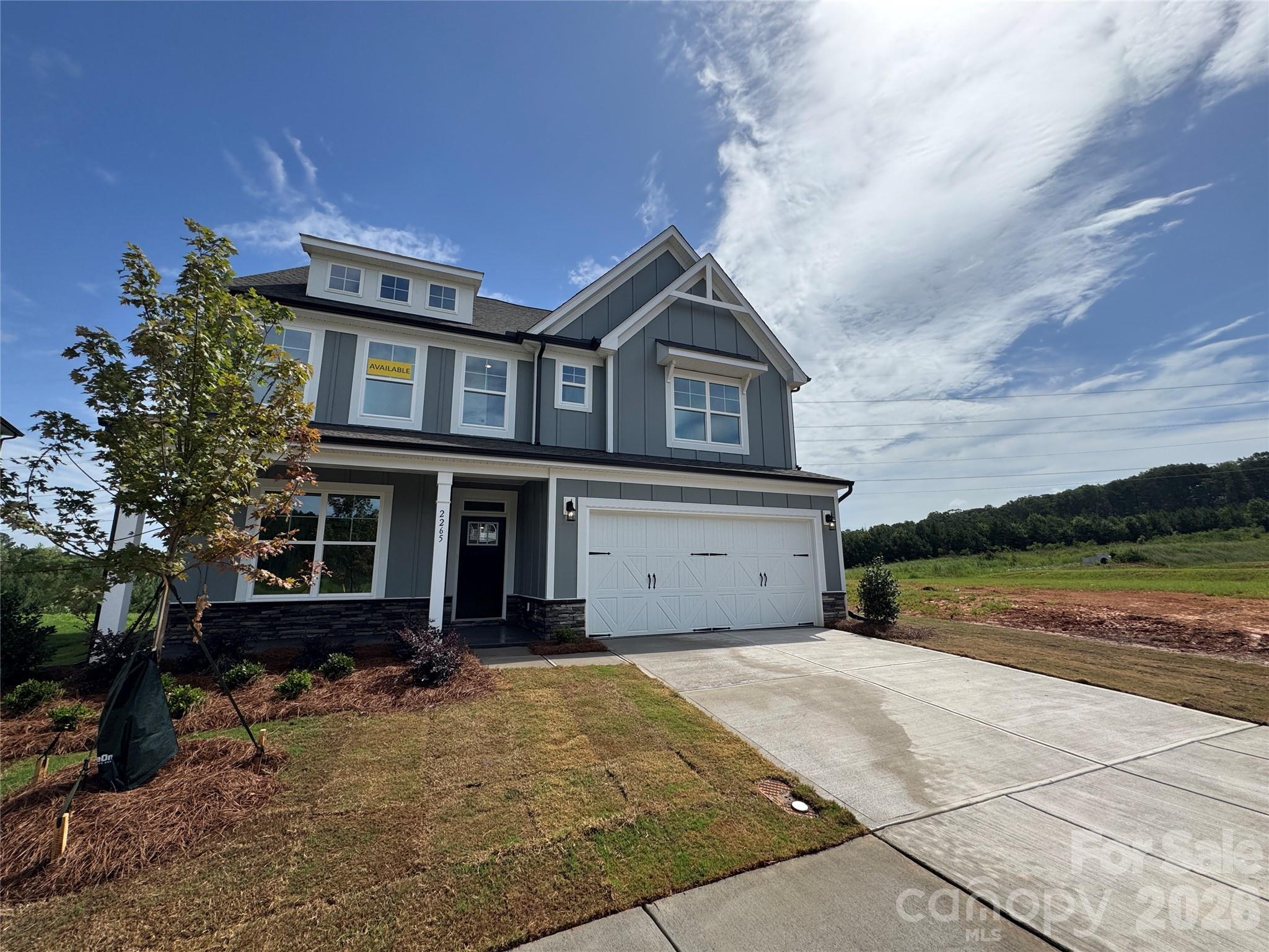 Homesite 578 features a Davidson V floorplan - 2265 Tabor Road, Sherrills Ford