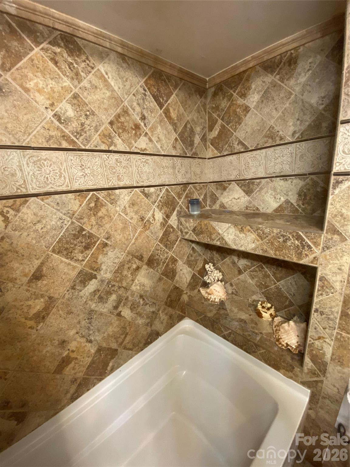 Downstairs Bathroom. Ceiling is under 7 Feet. - 146 Duck Cove Road, Belmont
