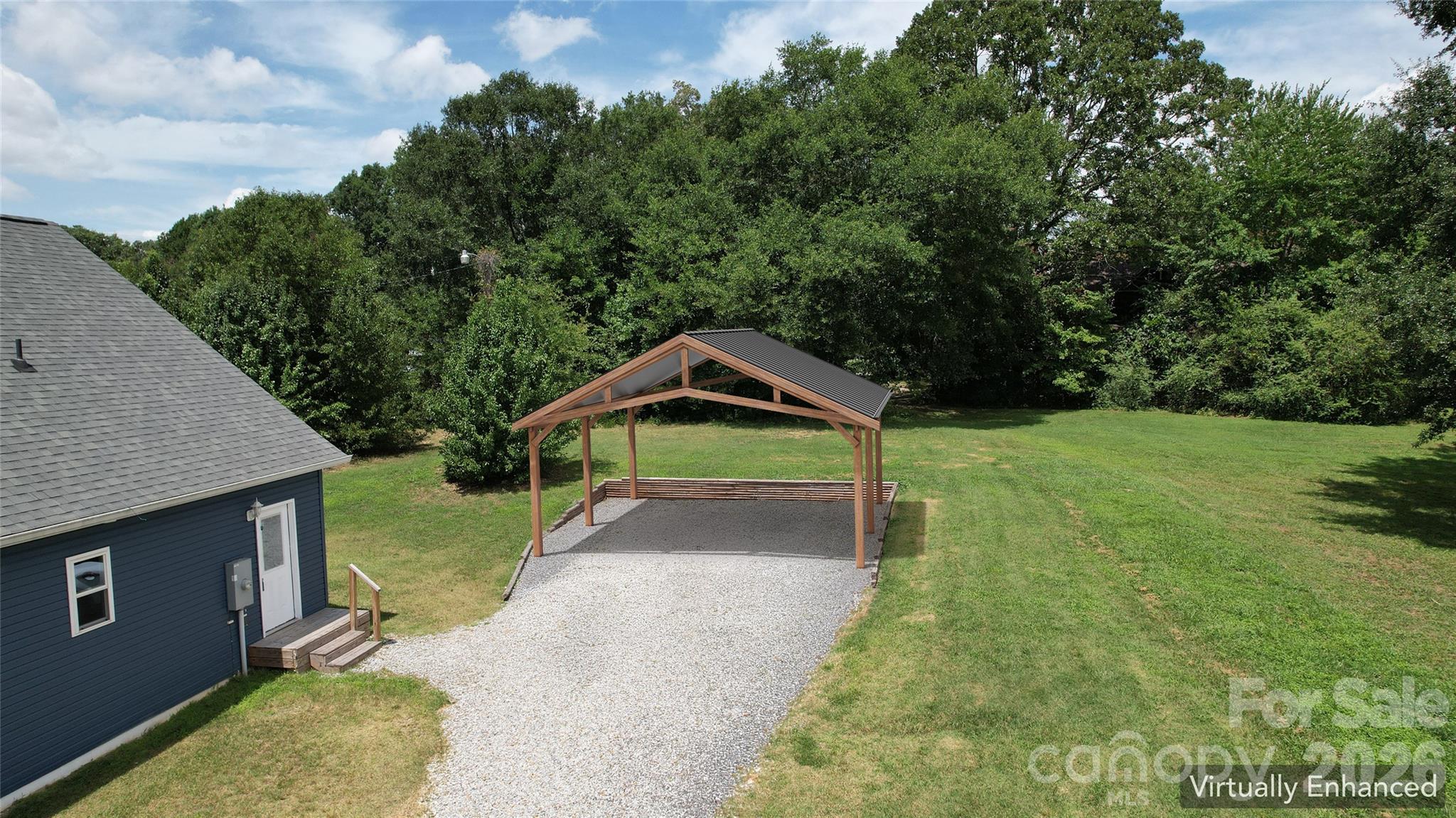 Perfect spot for a detached garage or carport - 776 S Grove Street Extension, Lincolnton