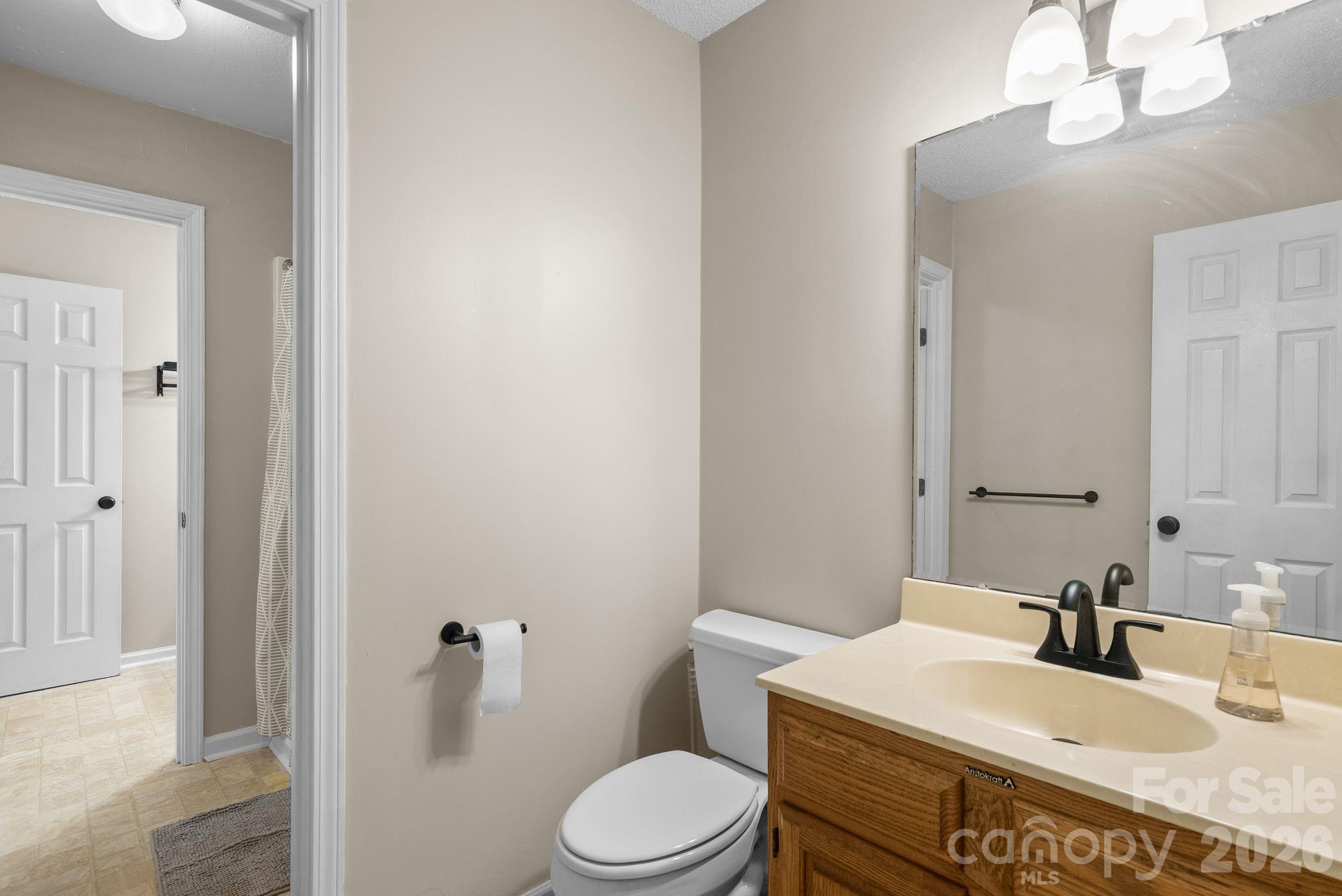 2nd Level Jack and Jill Bathroom - 15 Forest Ridge Lane, Weaverville