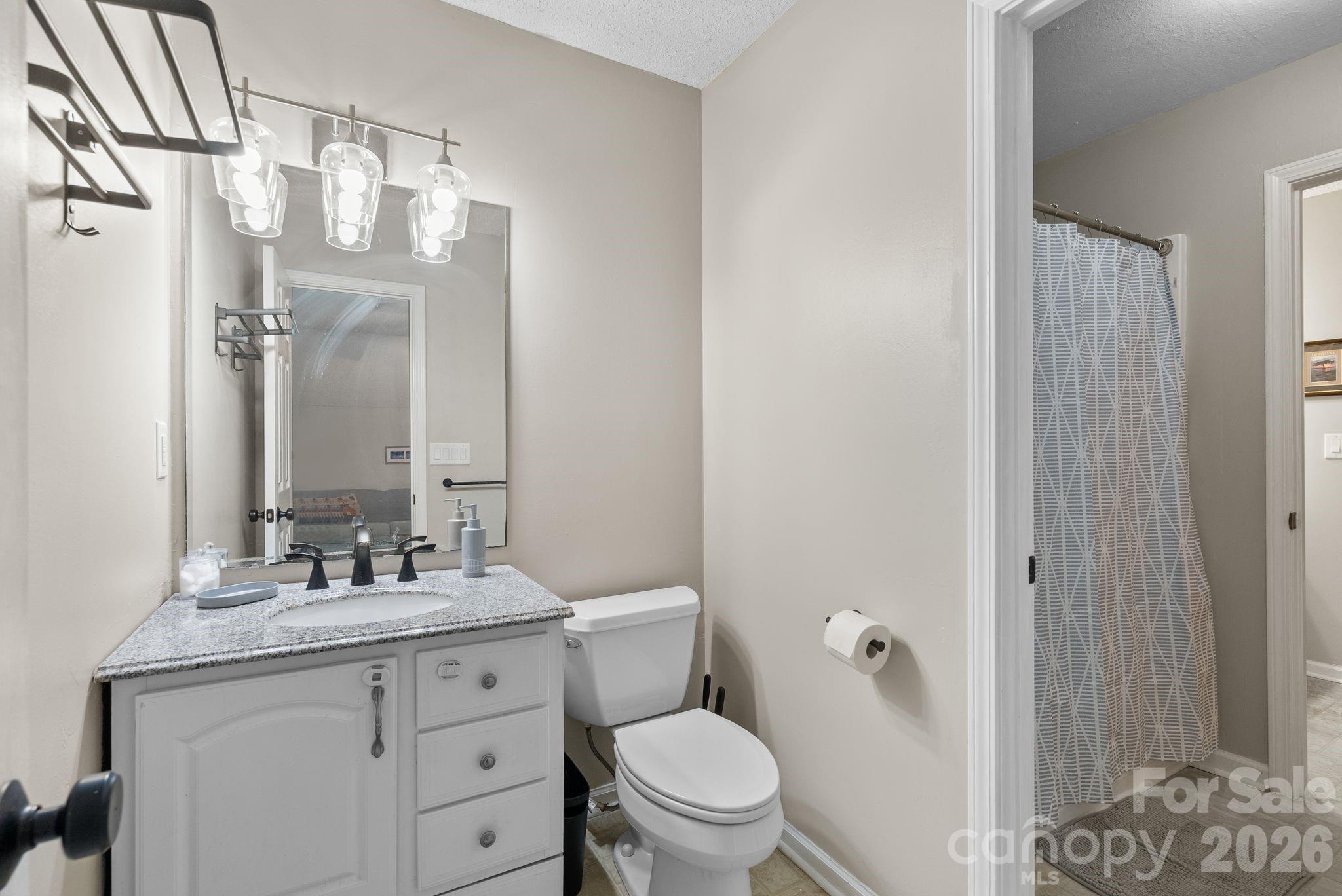 2nd Level Jack and Jill Bathroom - 15 Forest Ridge Lane, Weaverville