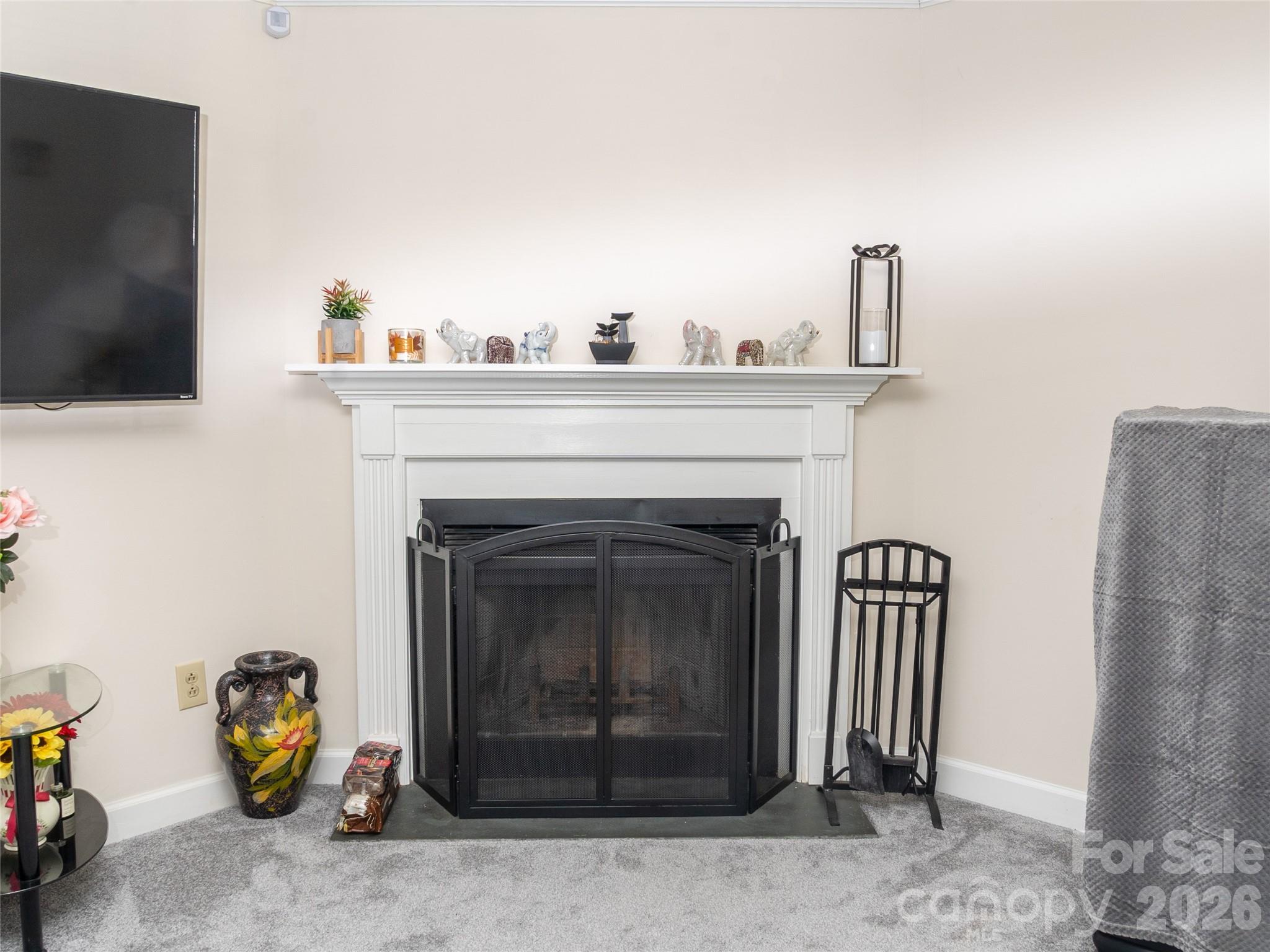 Fireplace - 9718 Old Gate Drive, Matthews